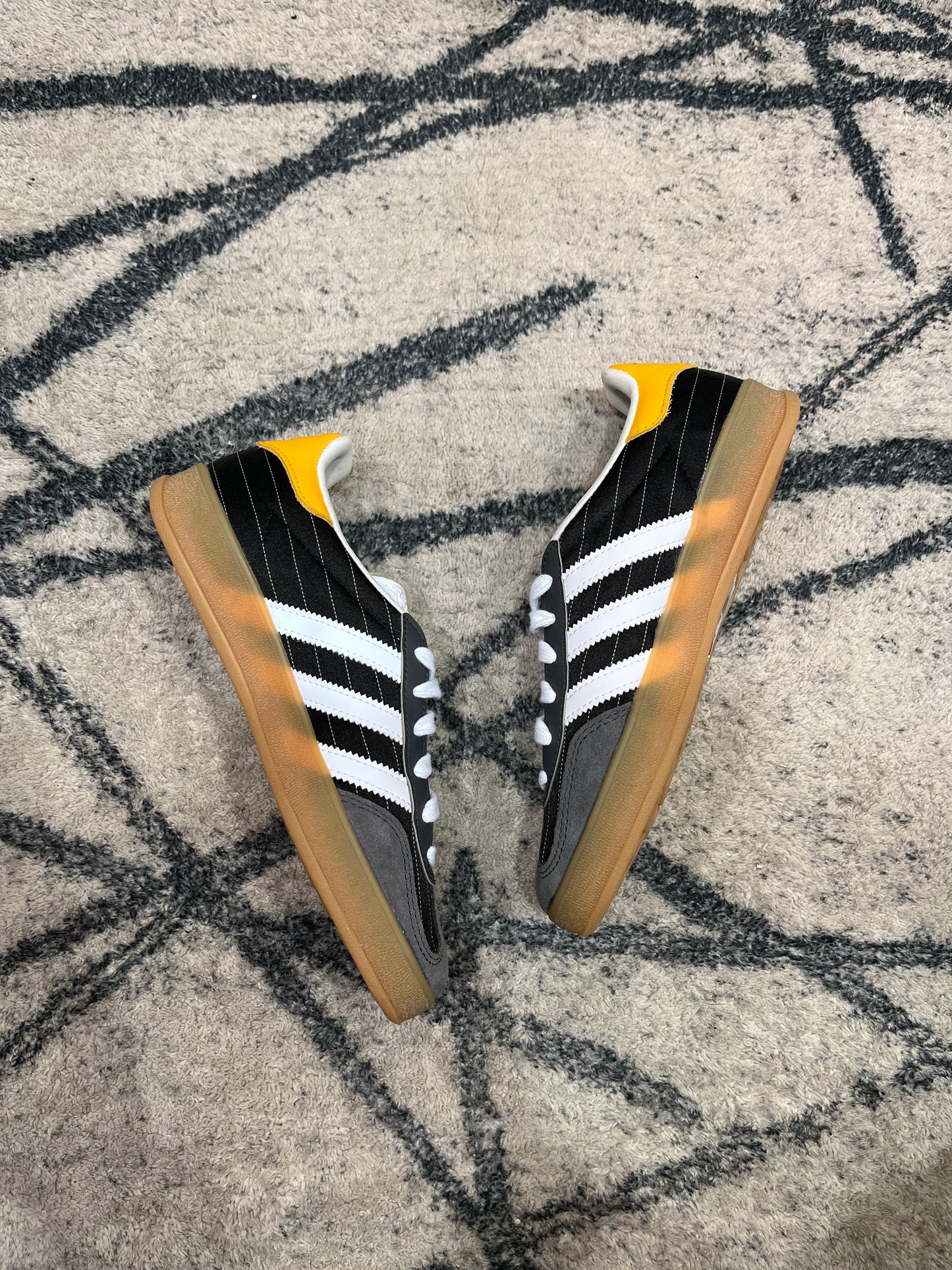 Adidas Gazelle Black Yellow