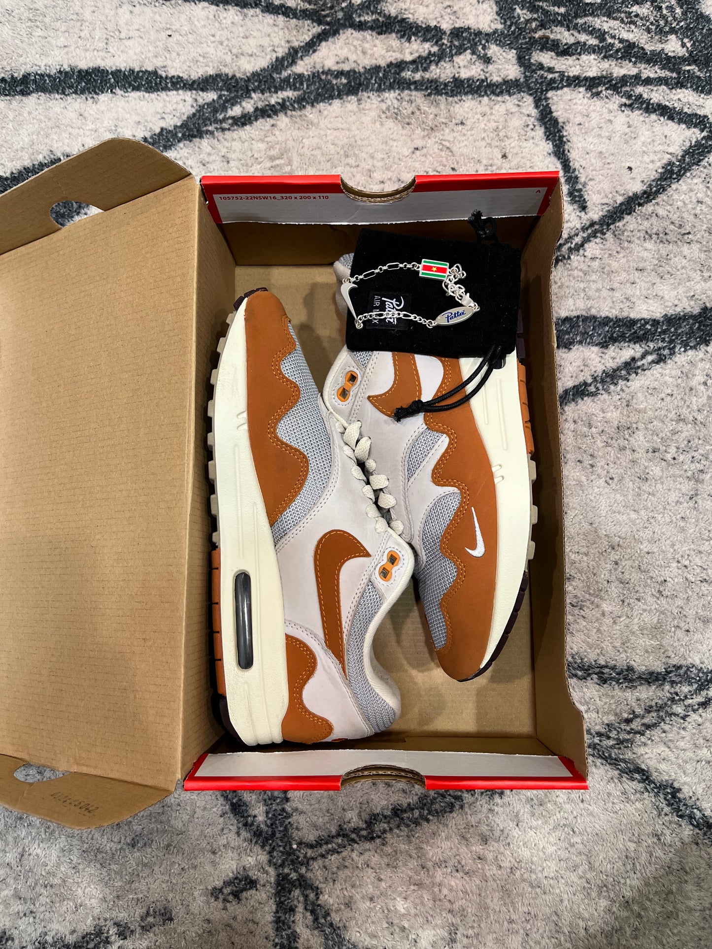 Nike Air Max 1 Patta Waves Monarch