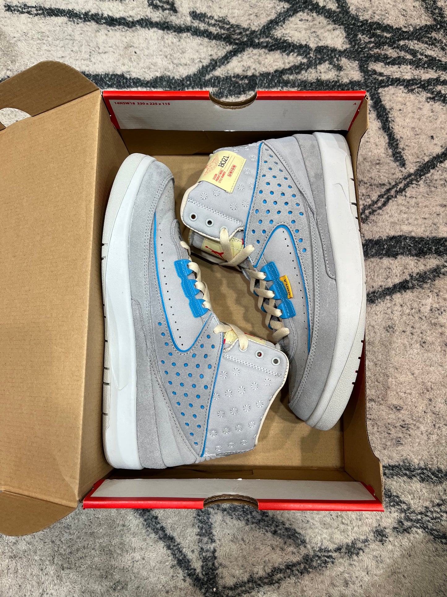 Air Jordan 2 Union Grey