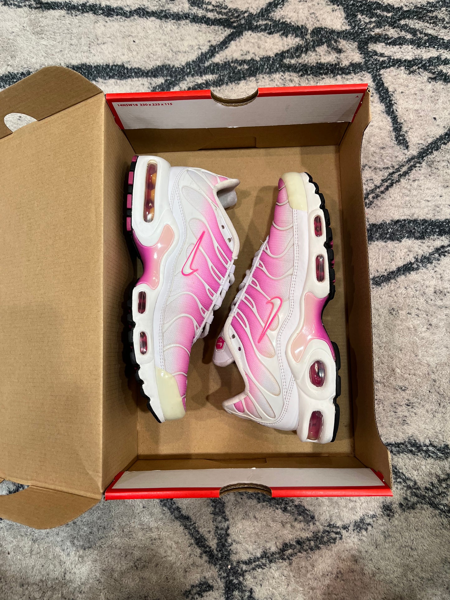 Nike Air Max Plus Pink Fade