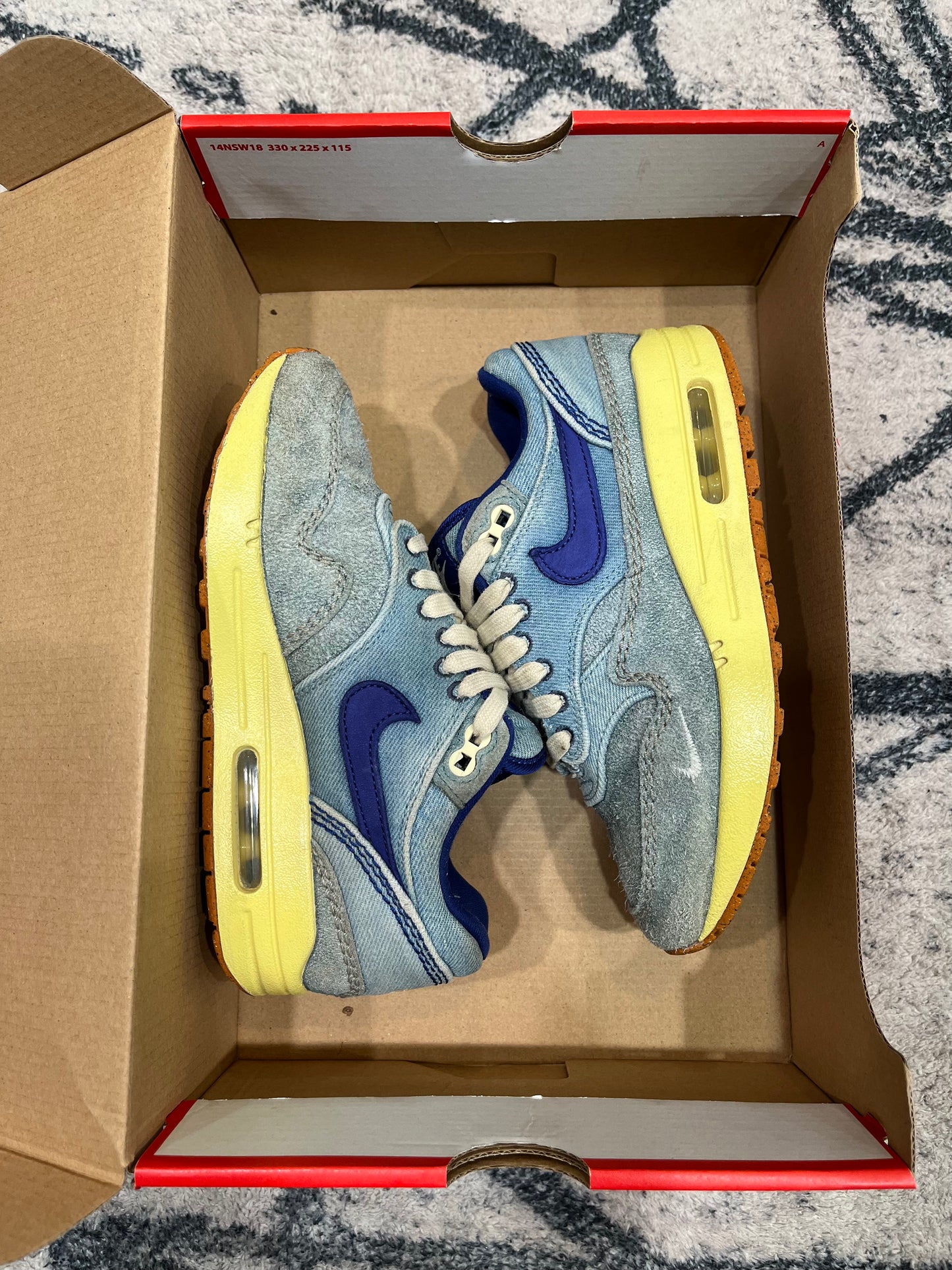 Nike Air Max 1 Washed Denim