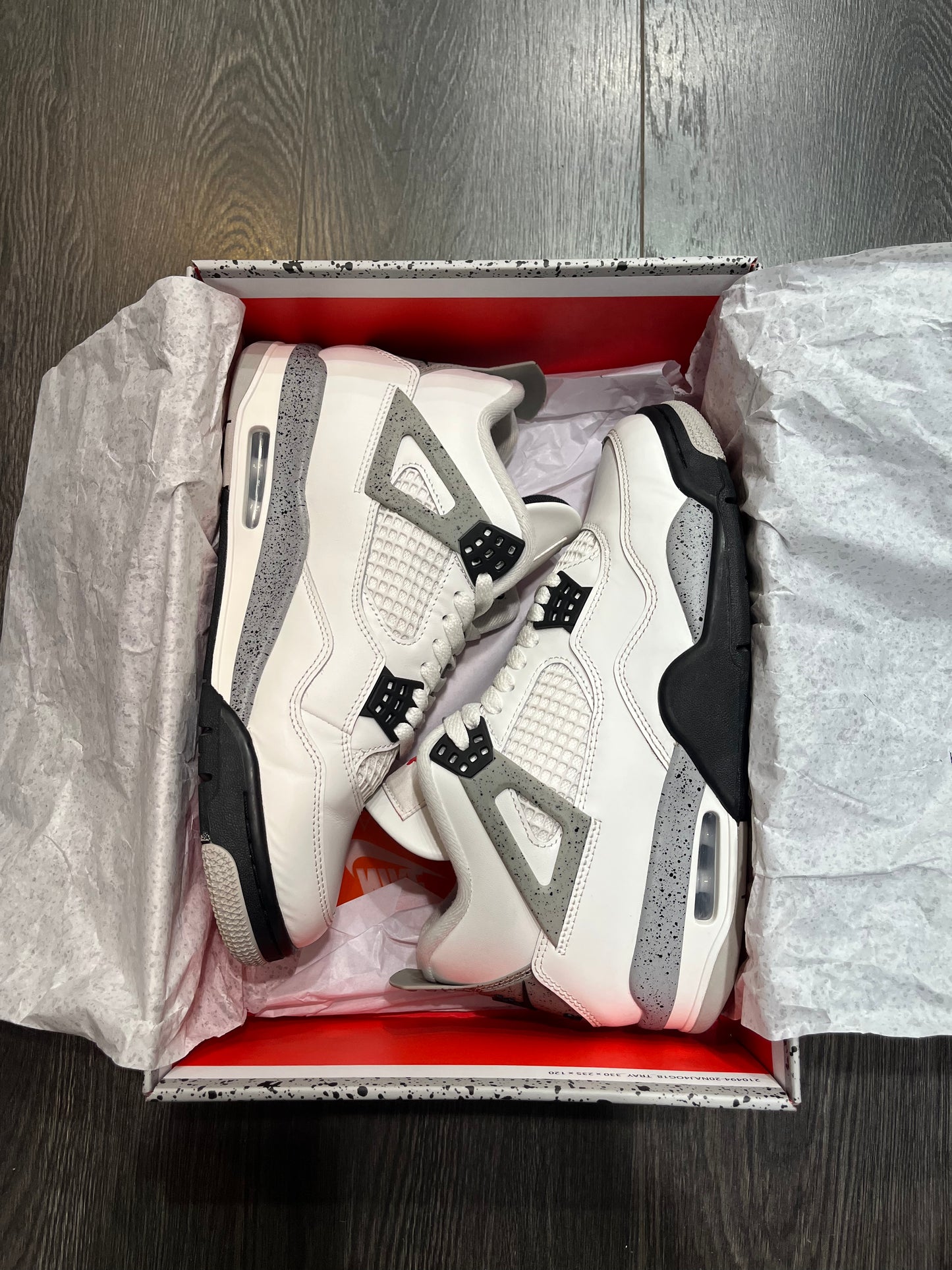Air Jordan 4 White Cement