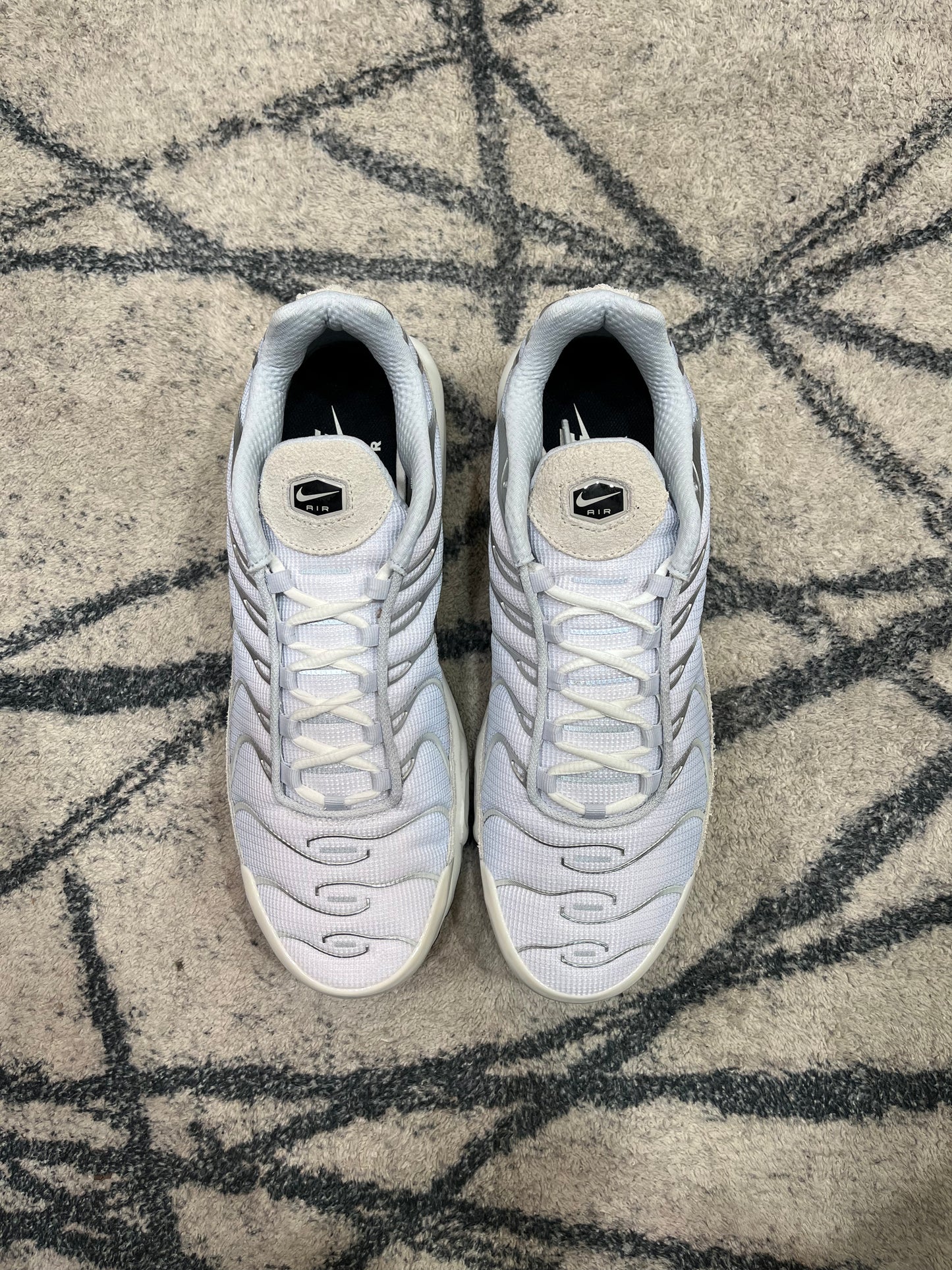 Nike Air Max Plus Pure Platinum Grey Suede