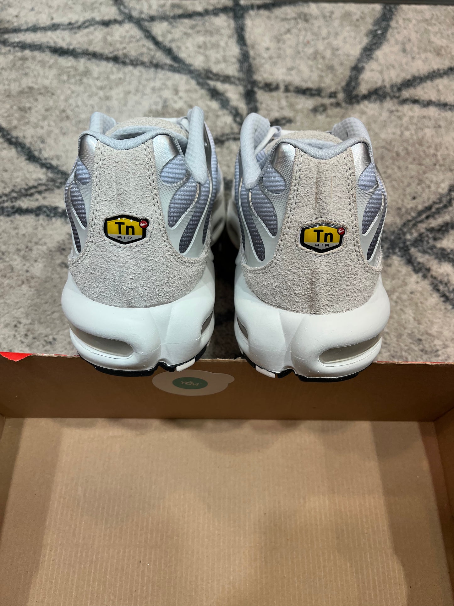Nike Air Max Plus Pure Platinum Grey Suede