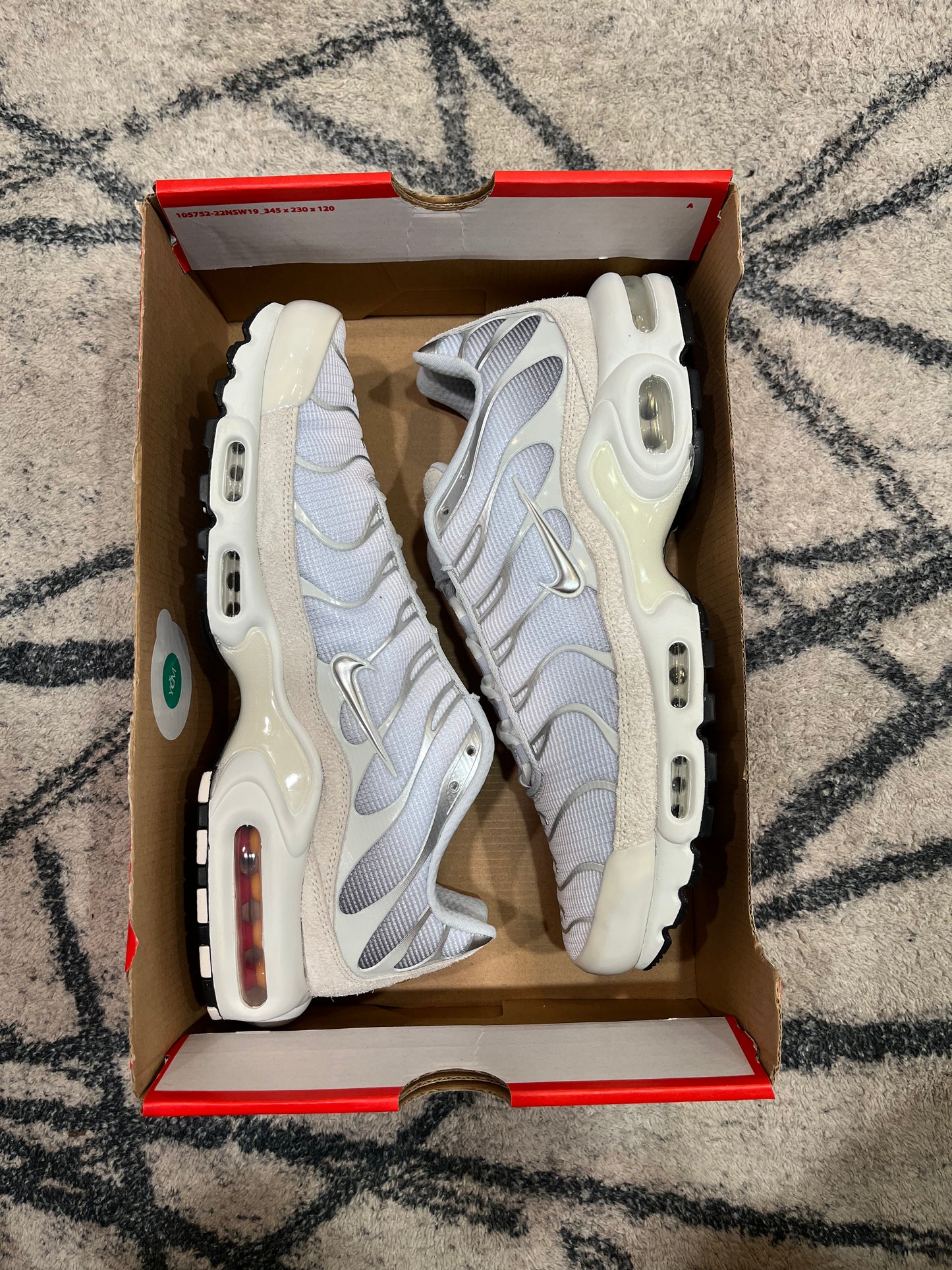 Nike Air Max Plus Pure Platinum Grey Suede