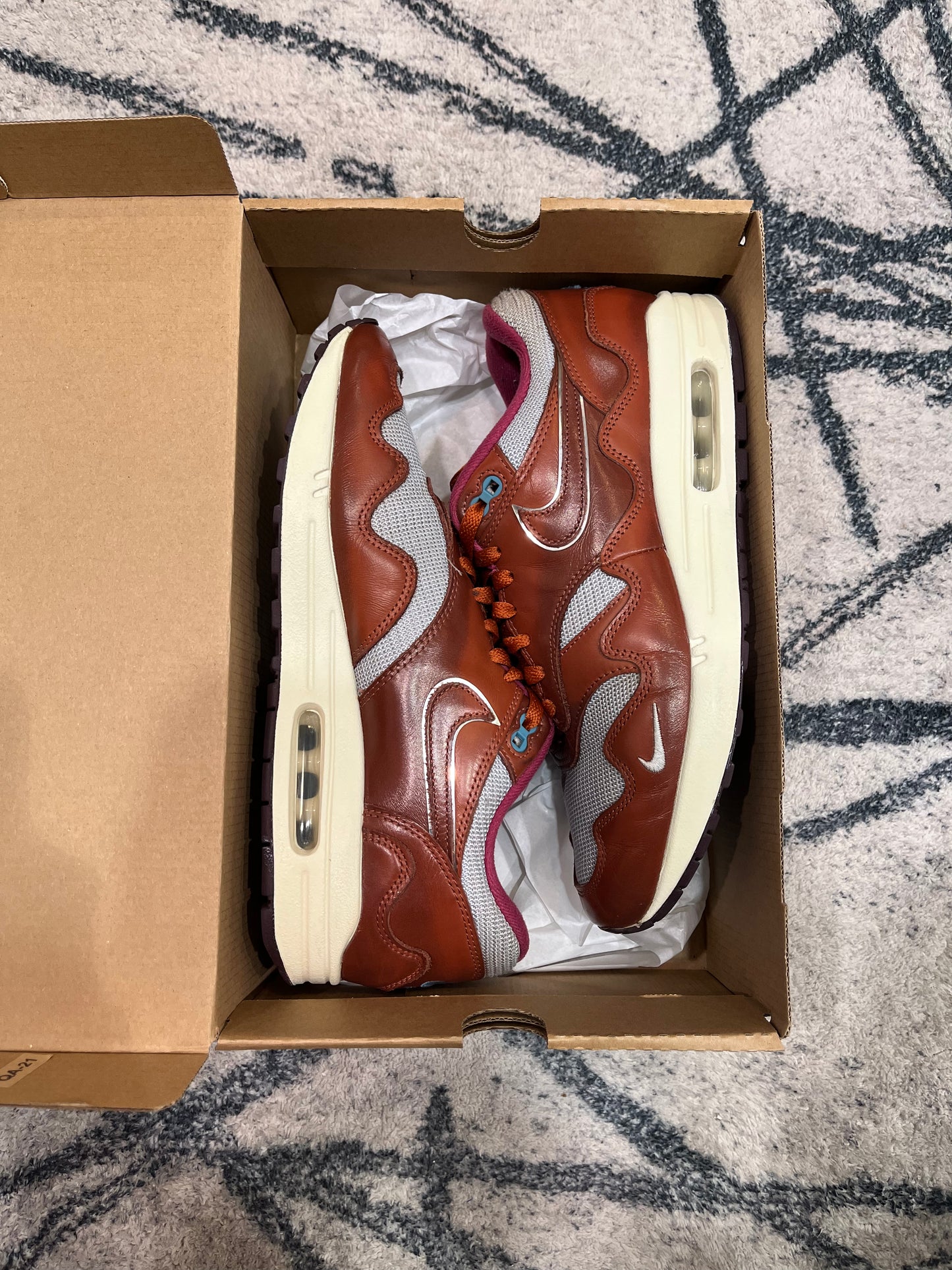 Nike Air Max 1 Patta Dark Russet