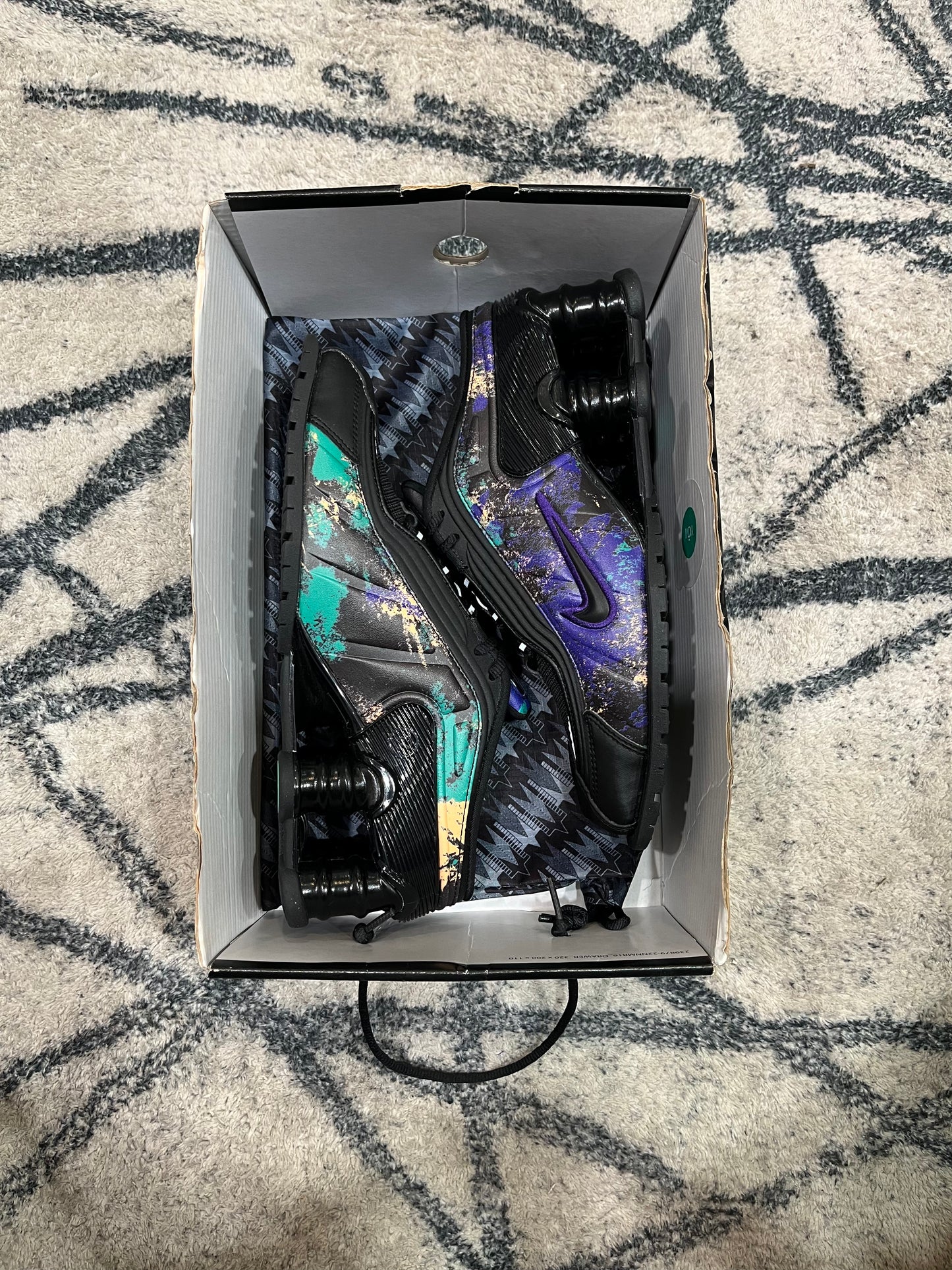 Nike Shox Martin Rose Egg plant