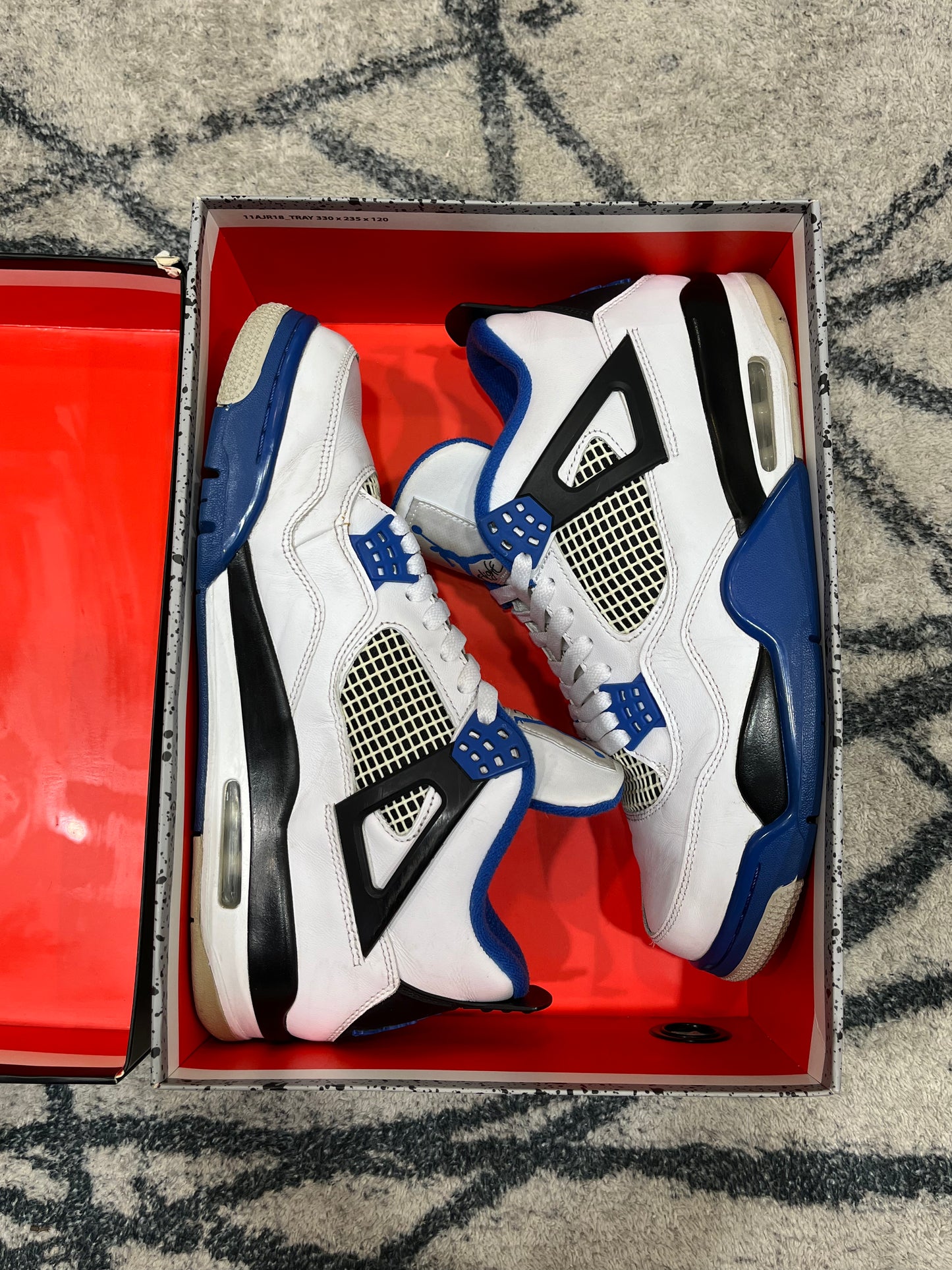 Air Jordan 4 Motorsport Blue
