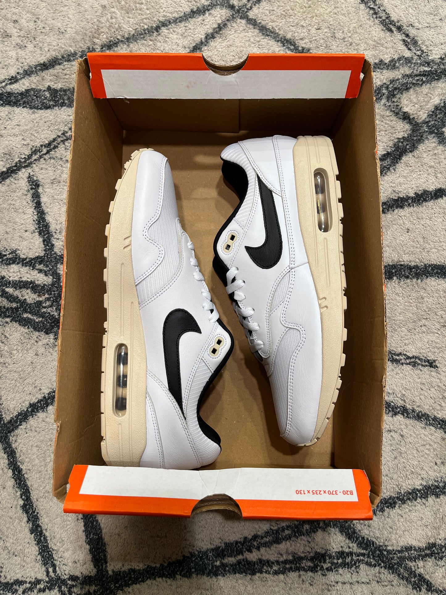 Nike Air Max 1 By You White