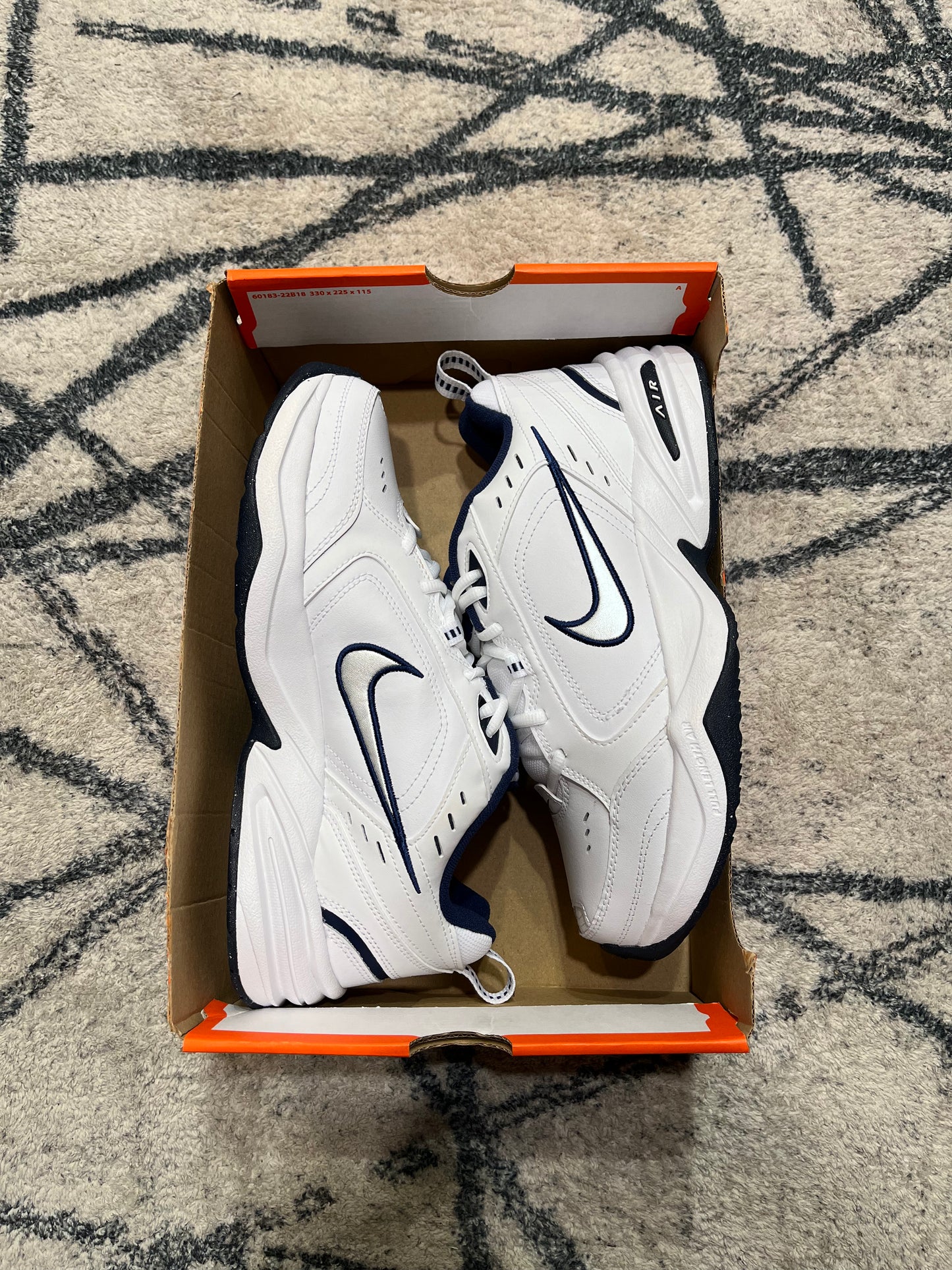 Nike Monarch White Blue