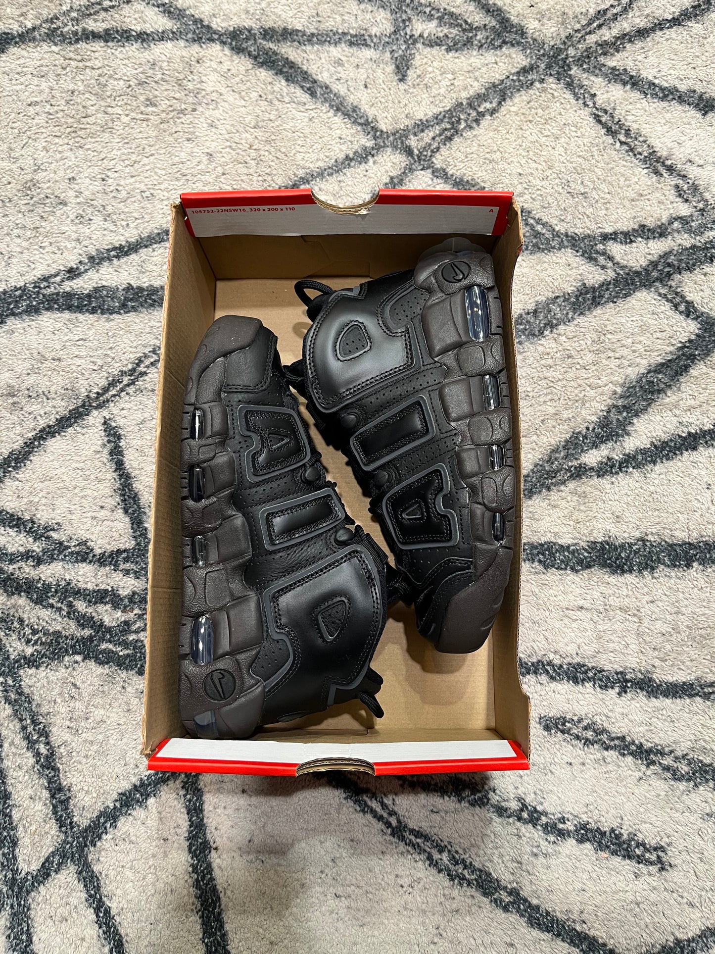 Nike Air Uptempo Black