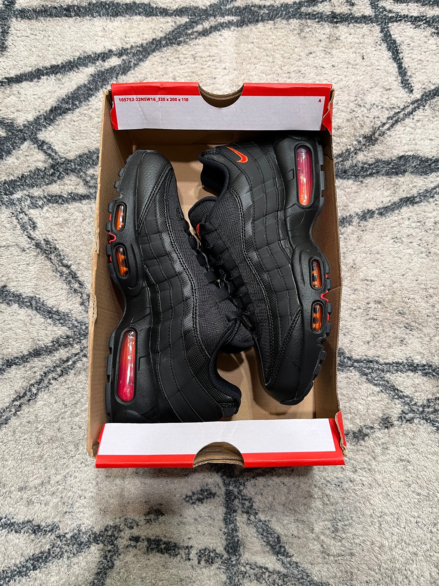 Nike Air Max 95 Black Red