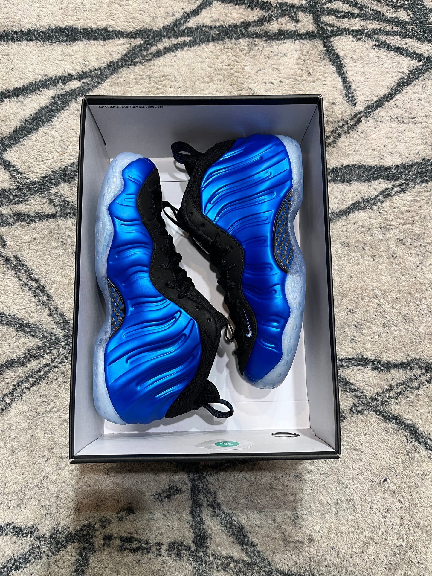 Nike Foamposite Blue