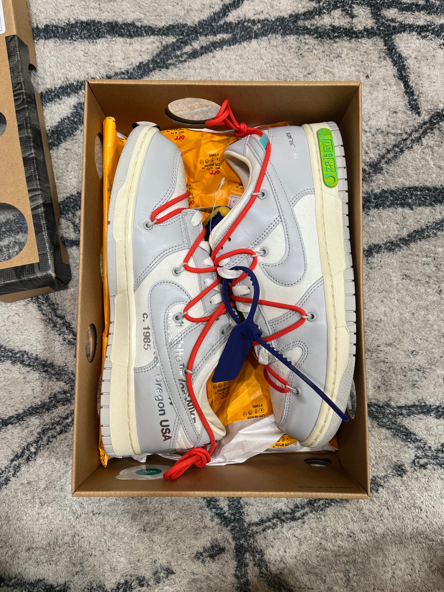 Nike Dunk Off White Lot 23