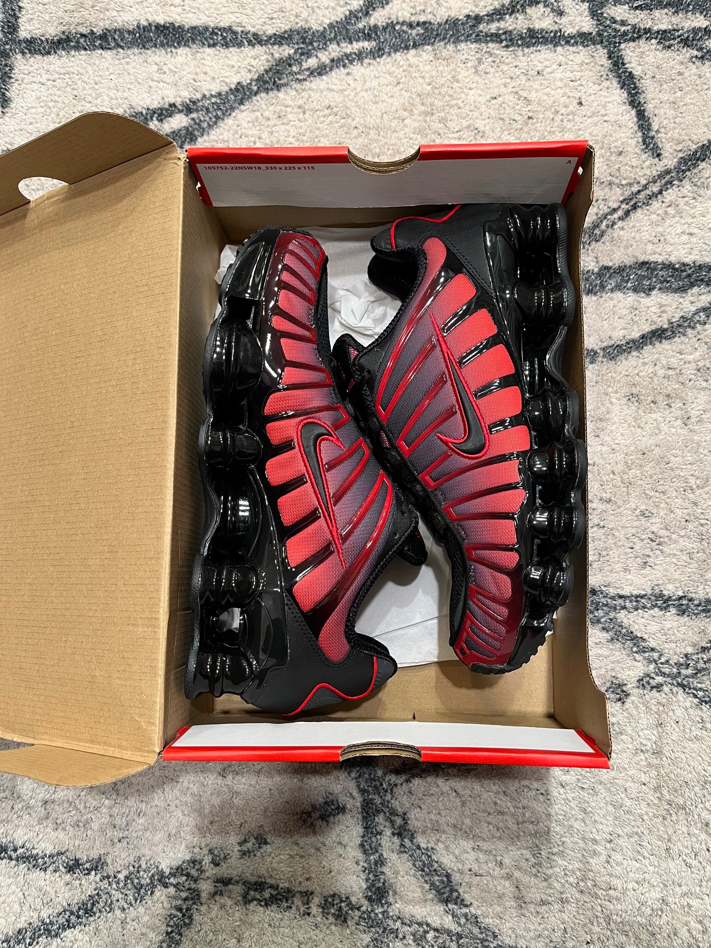 Nike Shox TL University Red