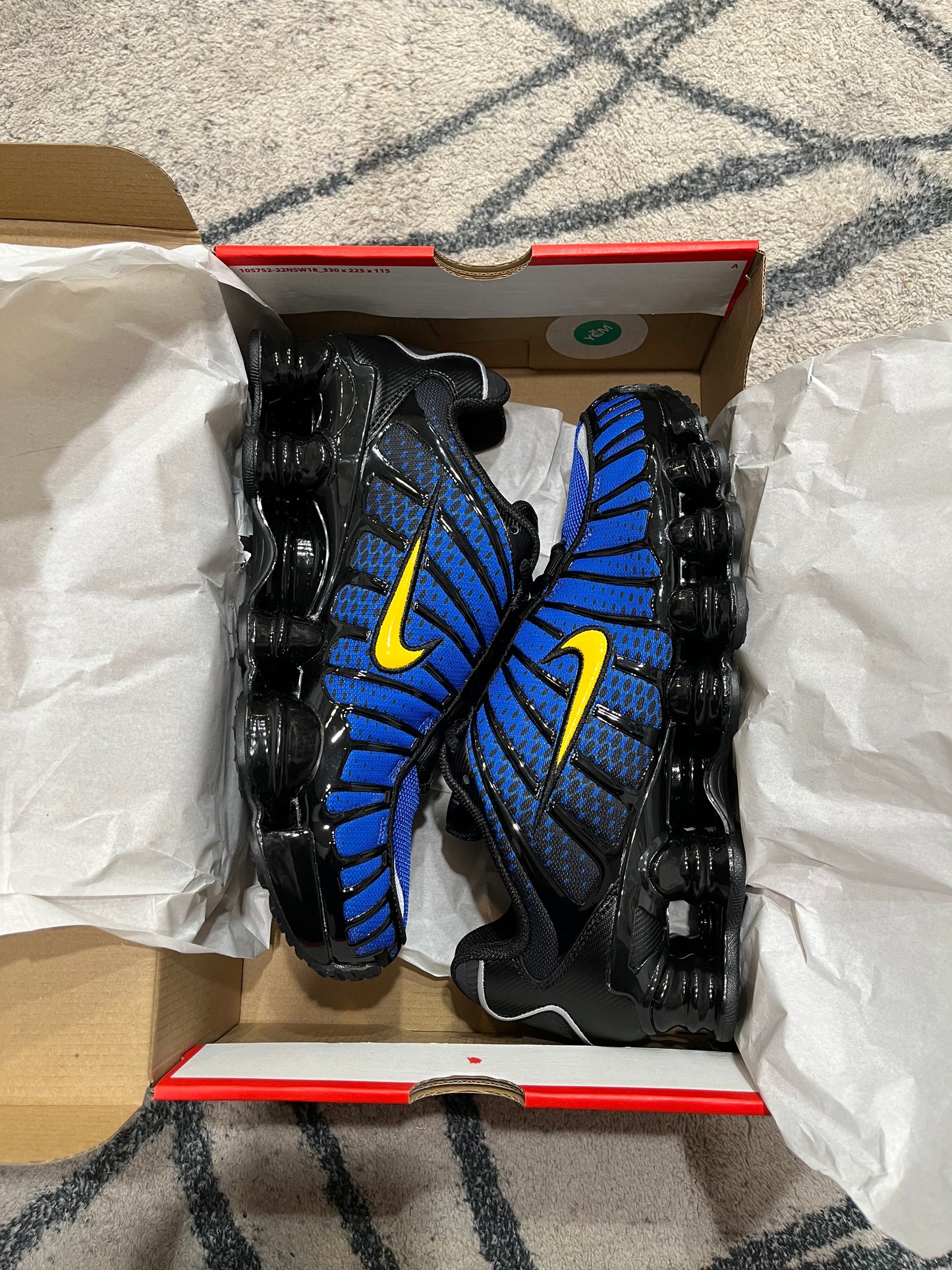 Nike Shox TL Blue Varsity Maze