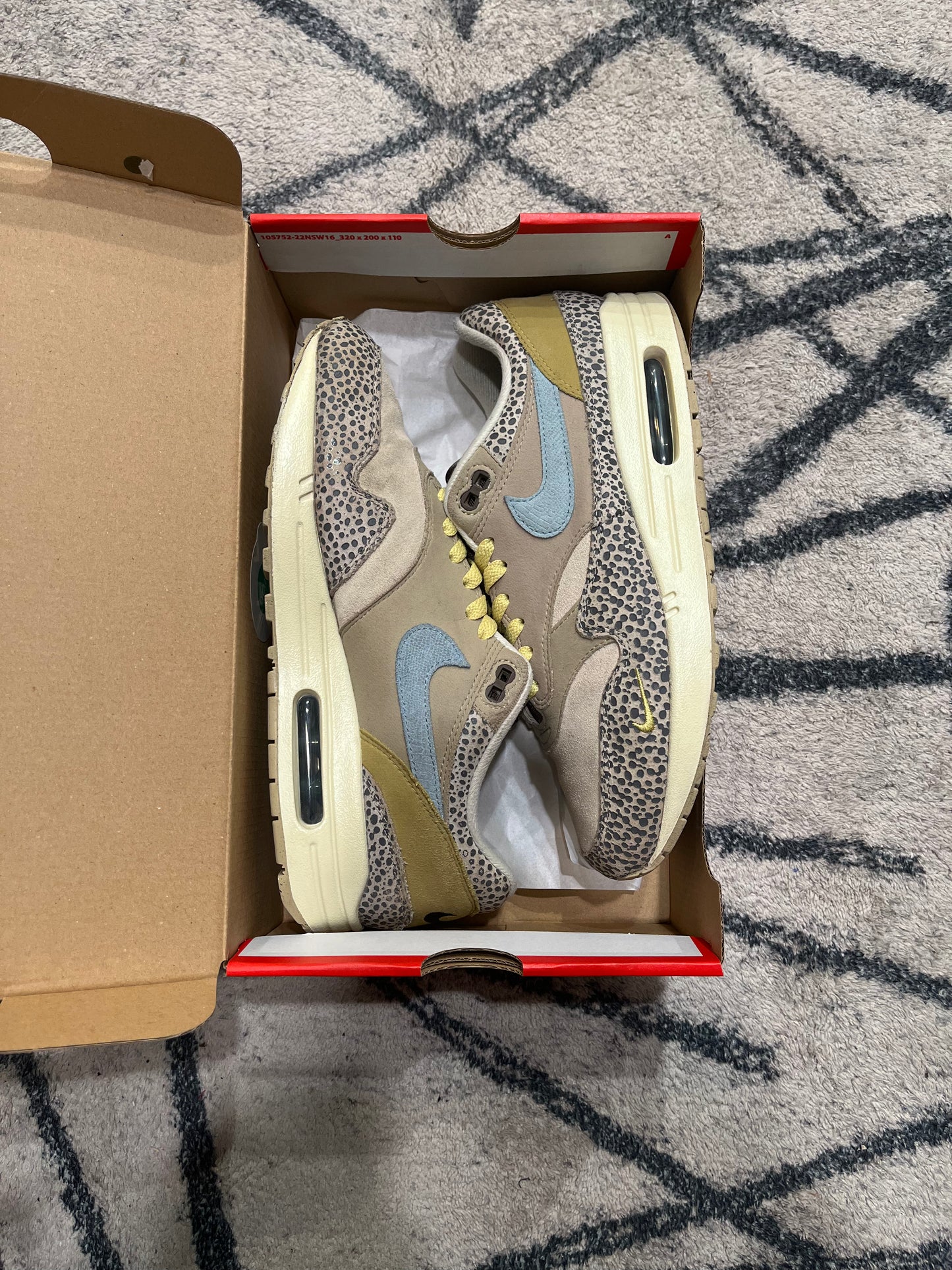 Nike Air Max 1 Safari Grey