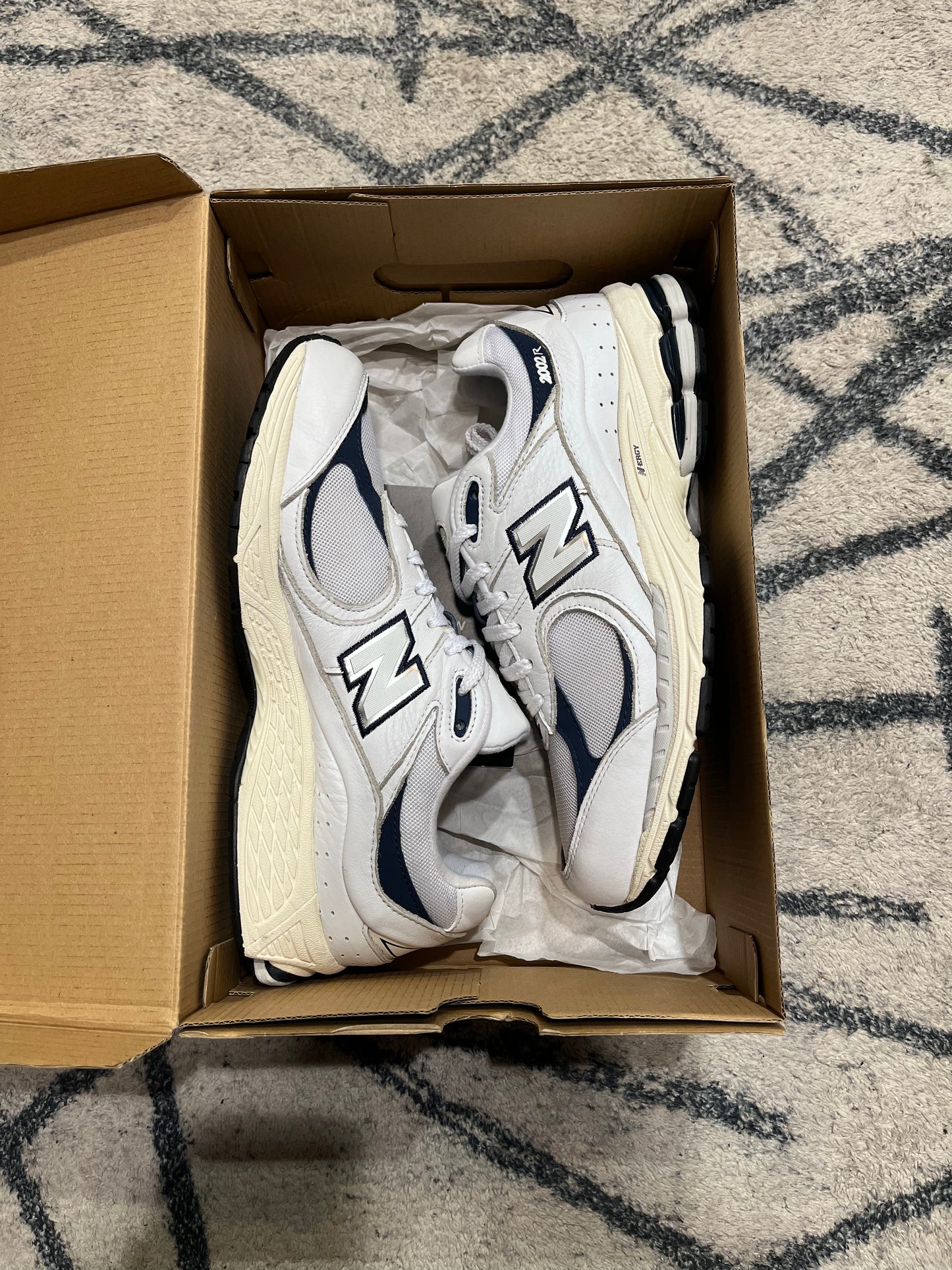 New Balance 2002R Indigo White