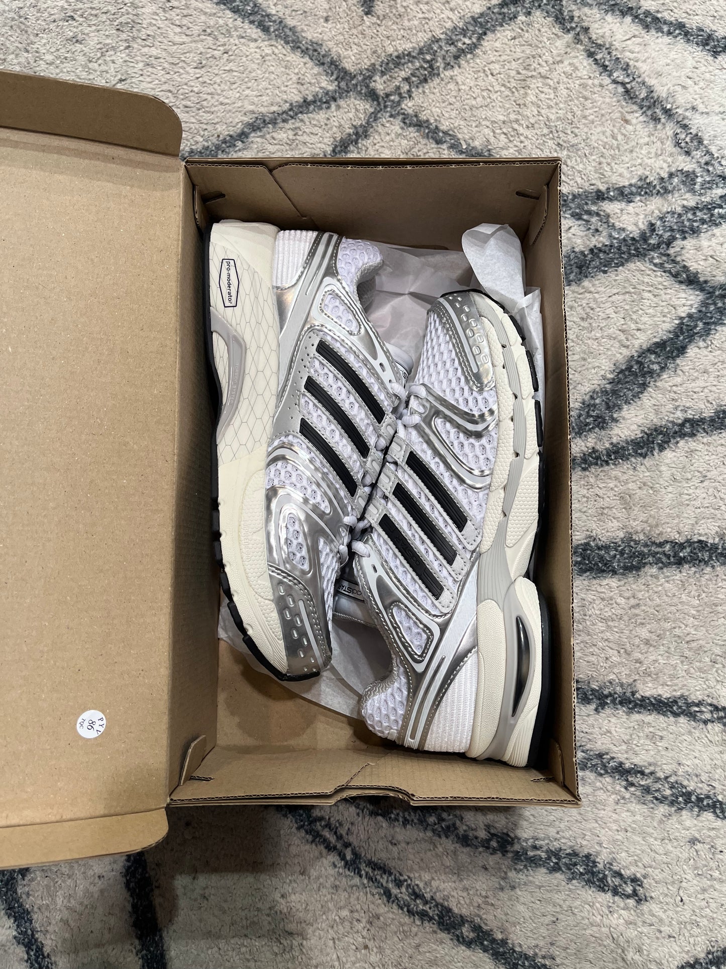 Adidas Control 5 Grey White