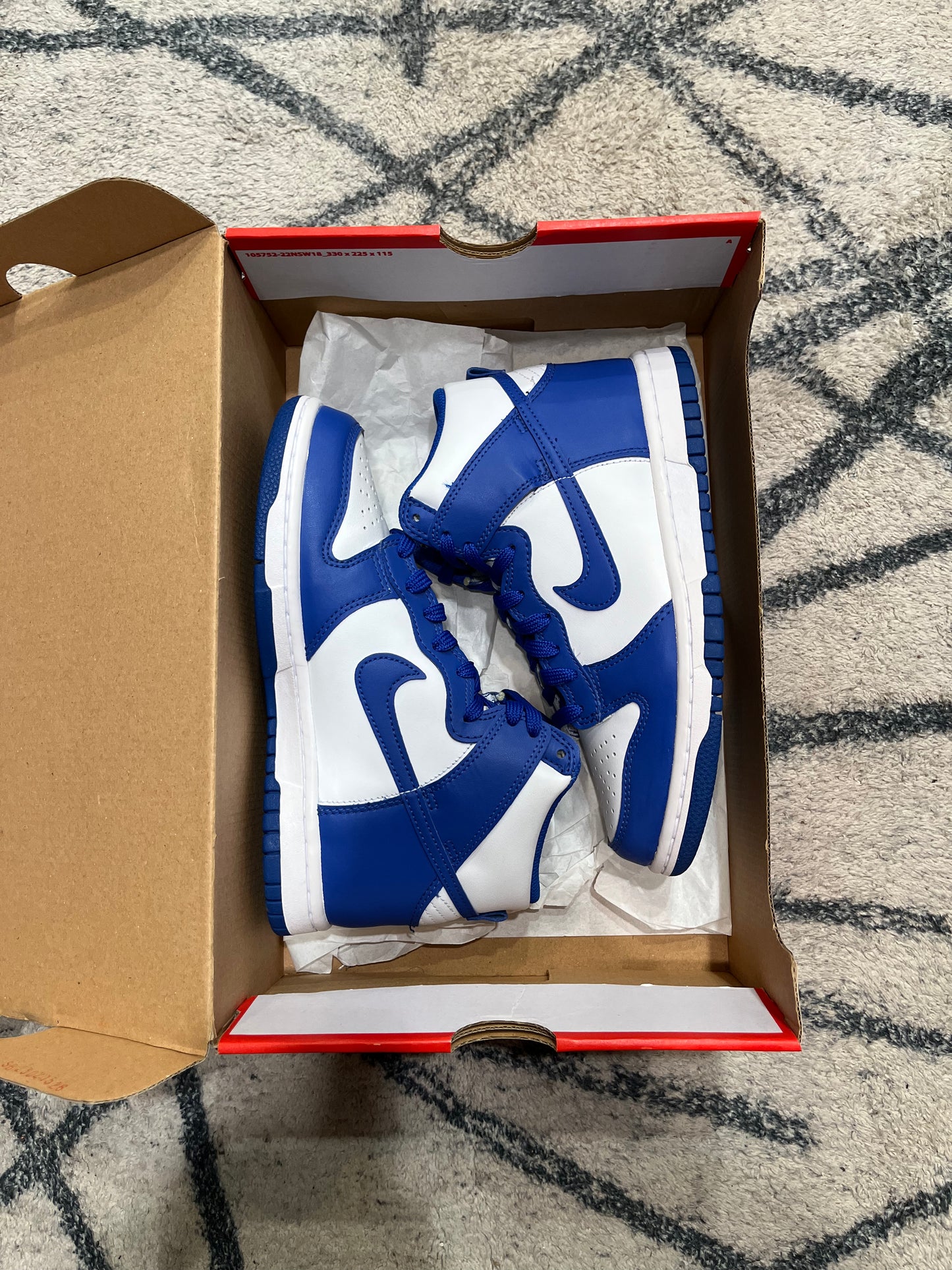 Nike Dunk High Game Royal