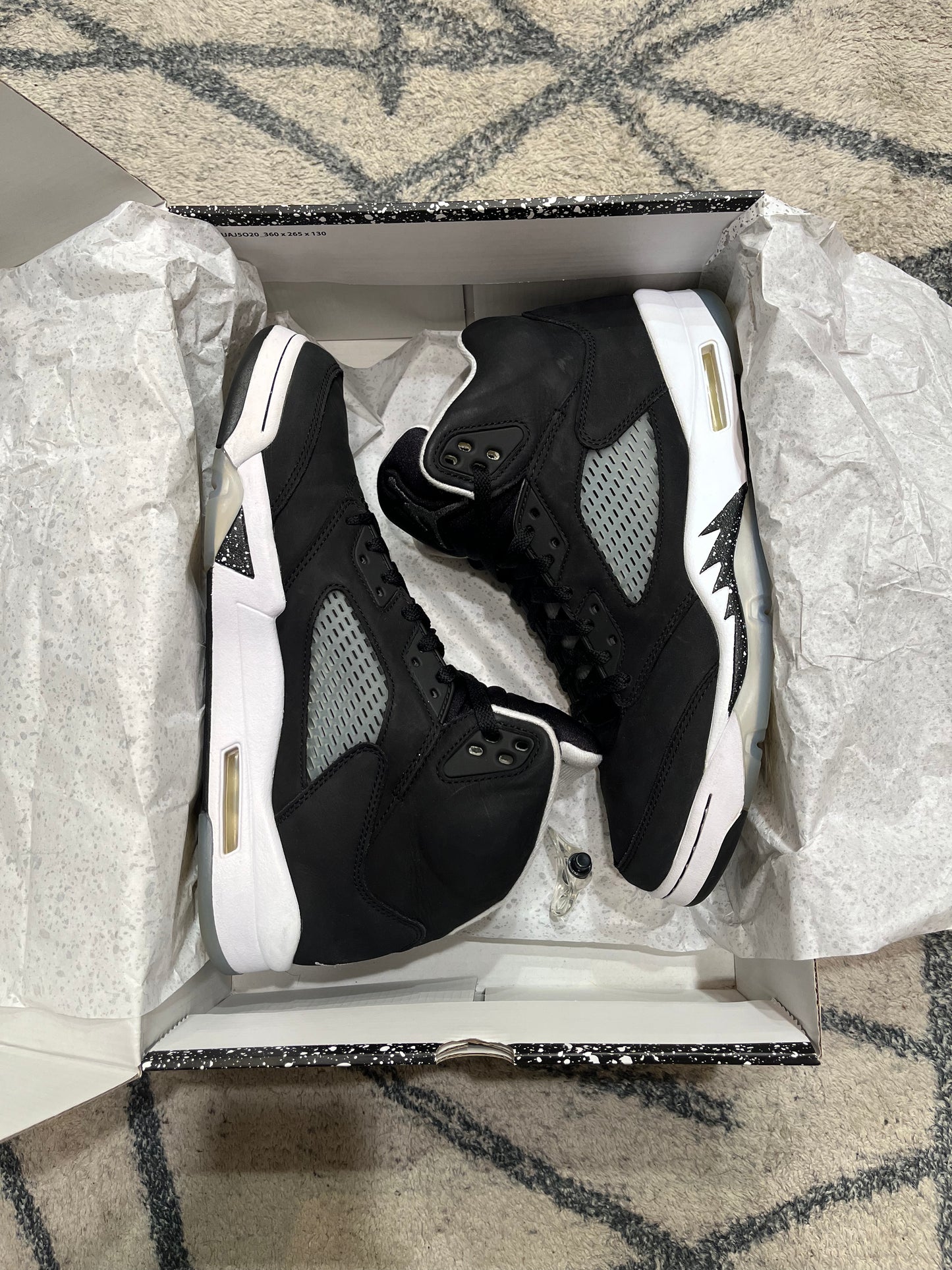 Air Jordan 5 Black Cool Grey
