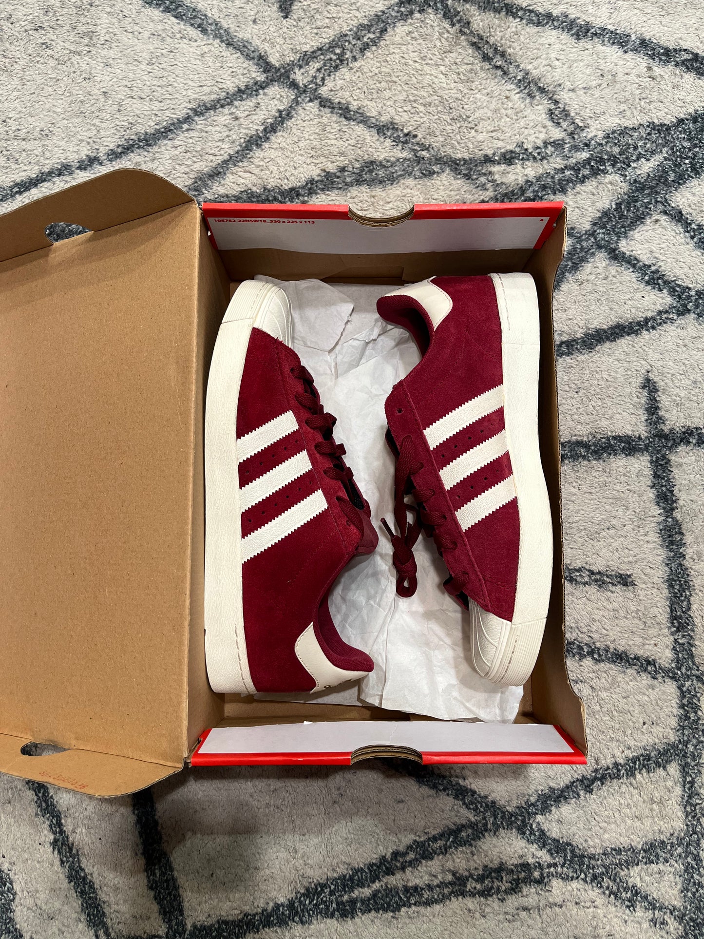 Adidas Superstar SB Red