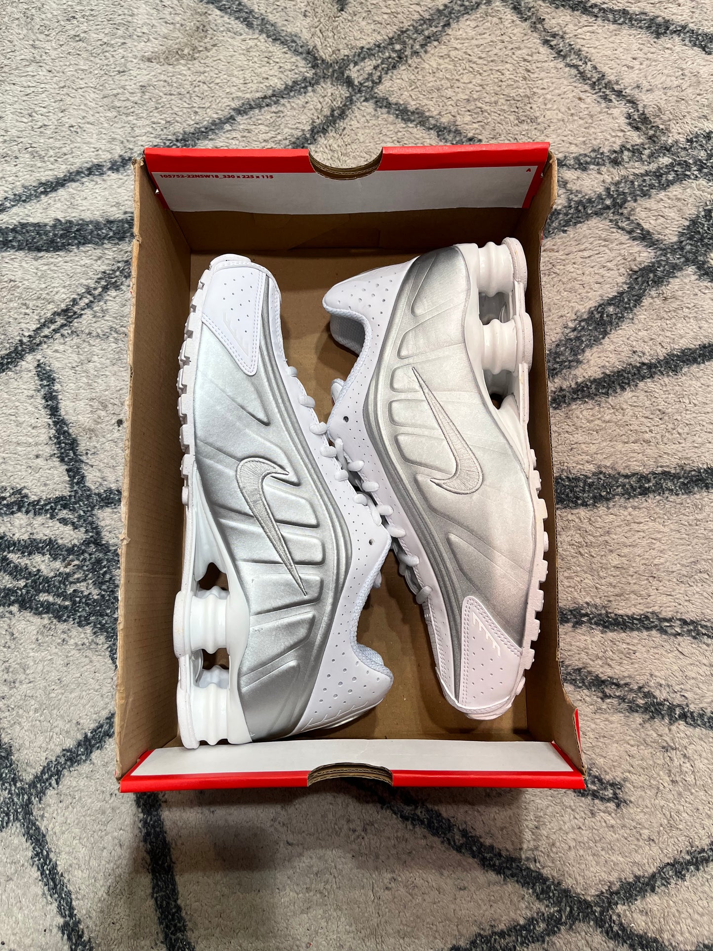 Nike Shox R4 White