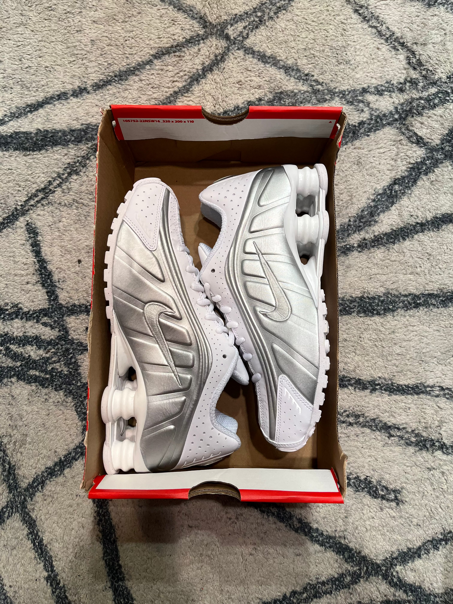 Nike Shox R4 White