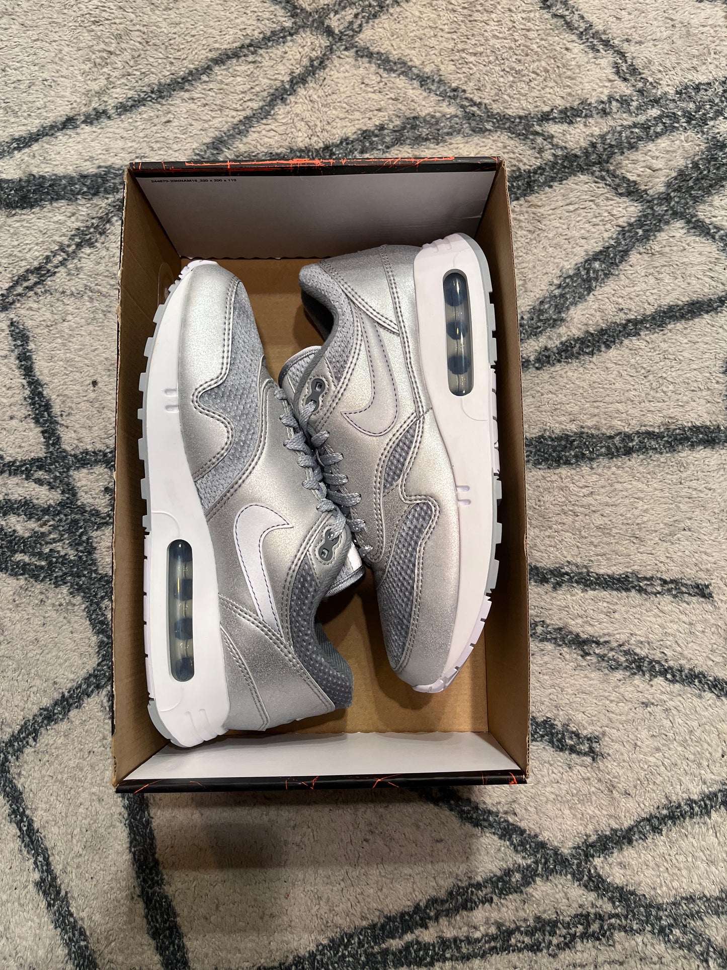 Nike Air Max 1 '86 OG Metalic Silver