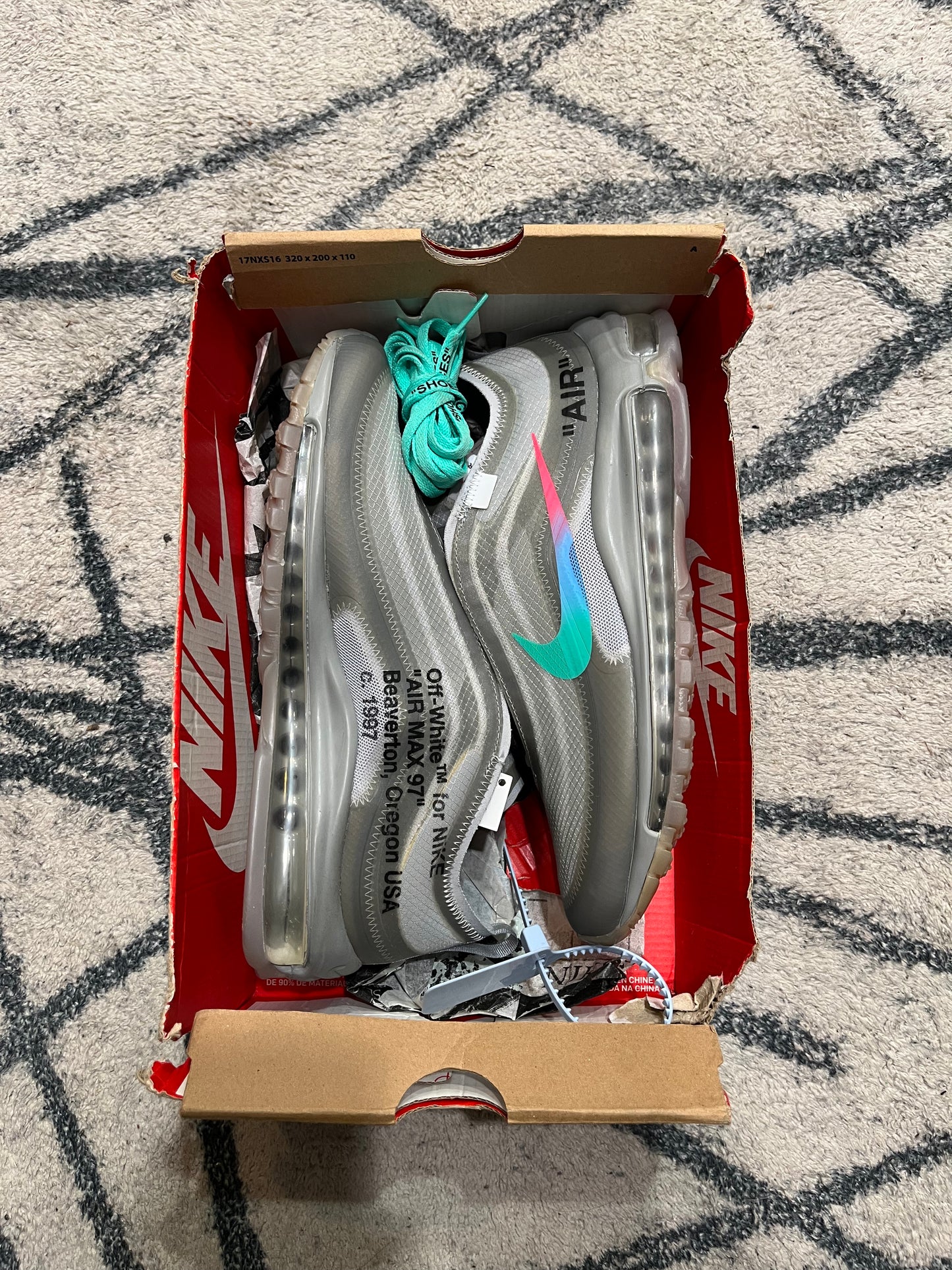Nike Air Max 97 Off White Menta