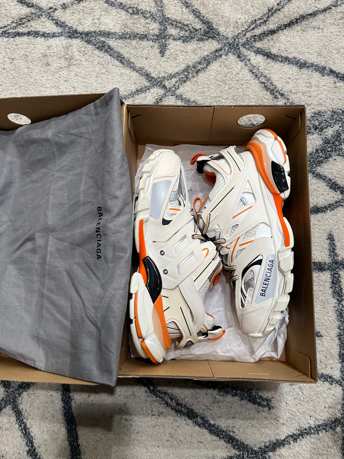 Balenciaga Track Orange