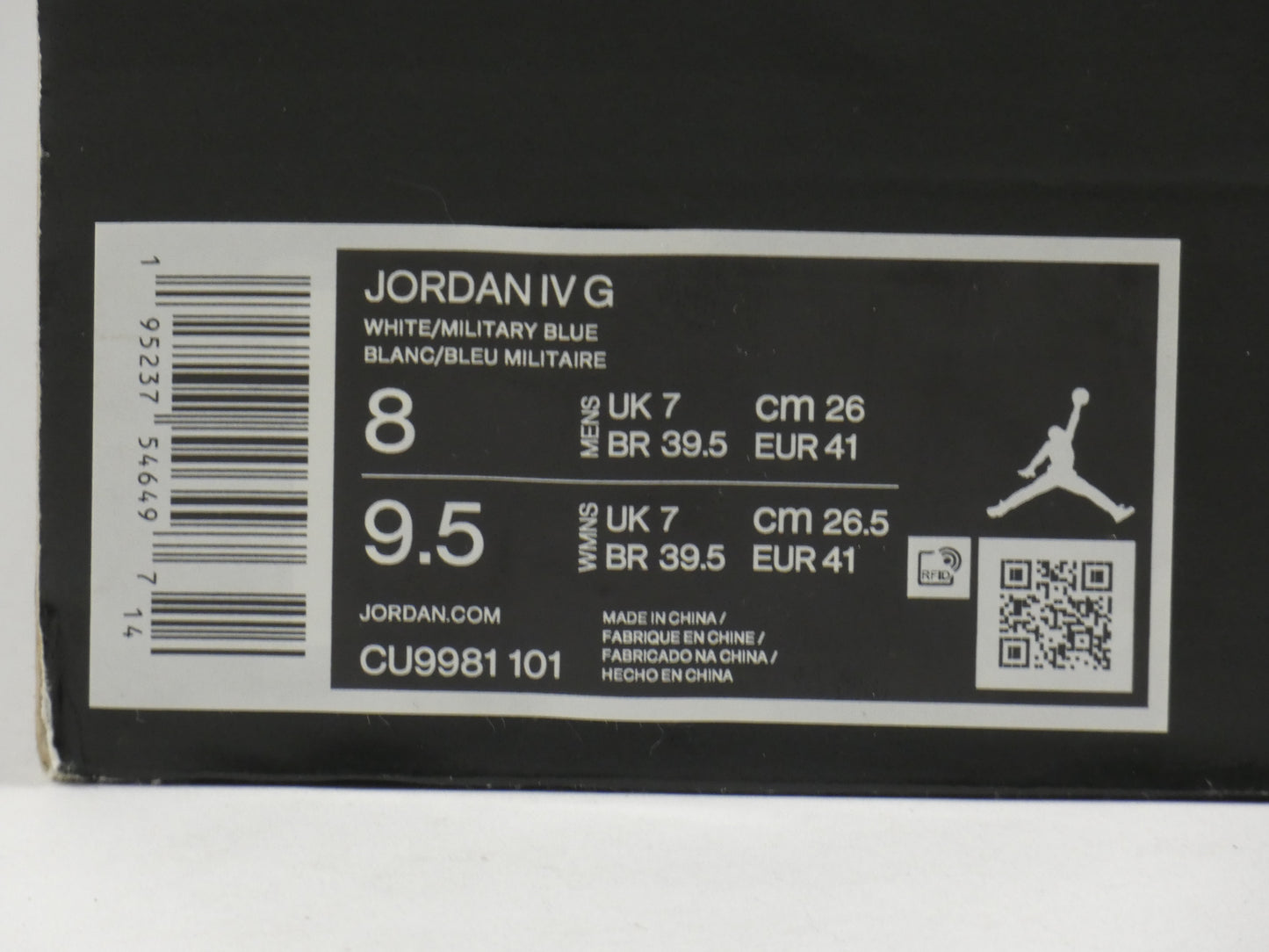 Air Jordan 4 Military Blue Golf