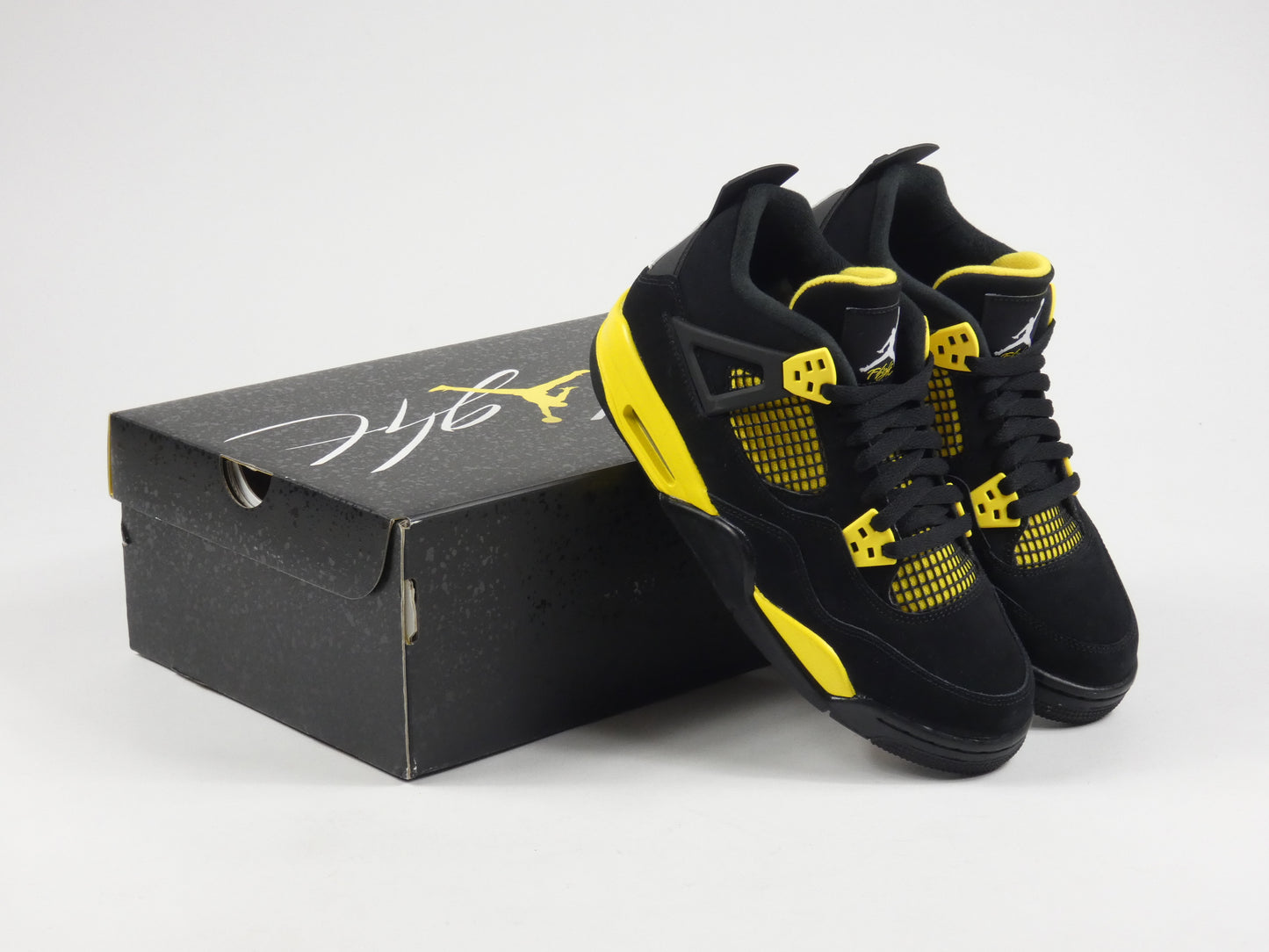 Air Jordan 4 Yellow Thunder GS