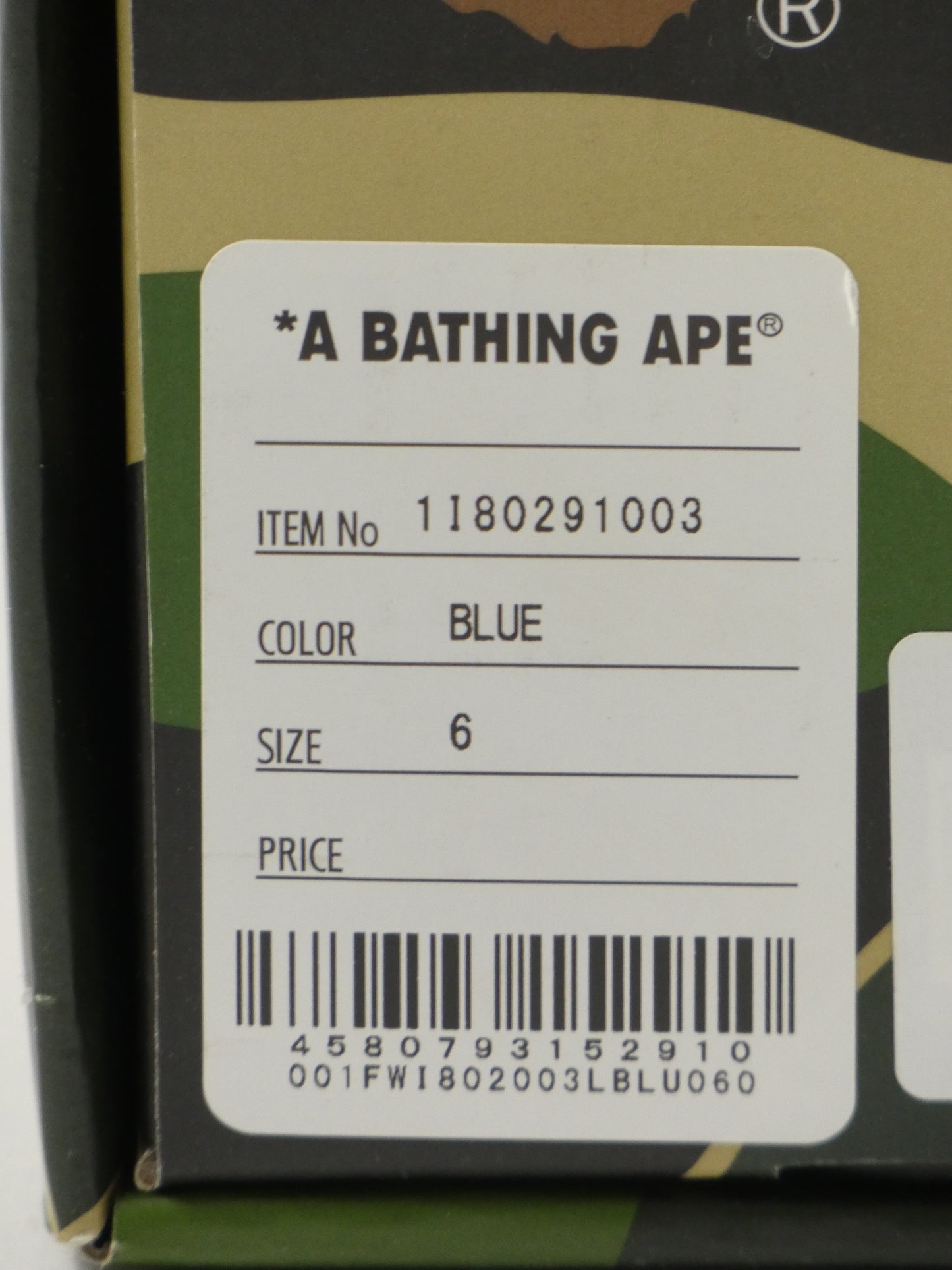 Bape Roadsta Blue
