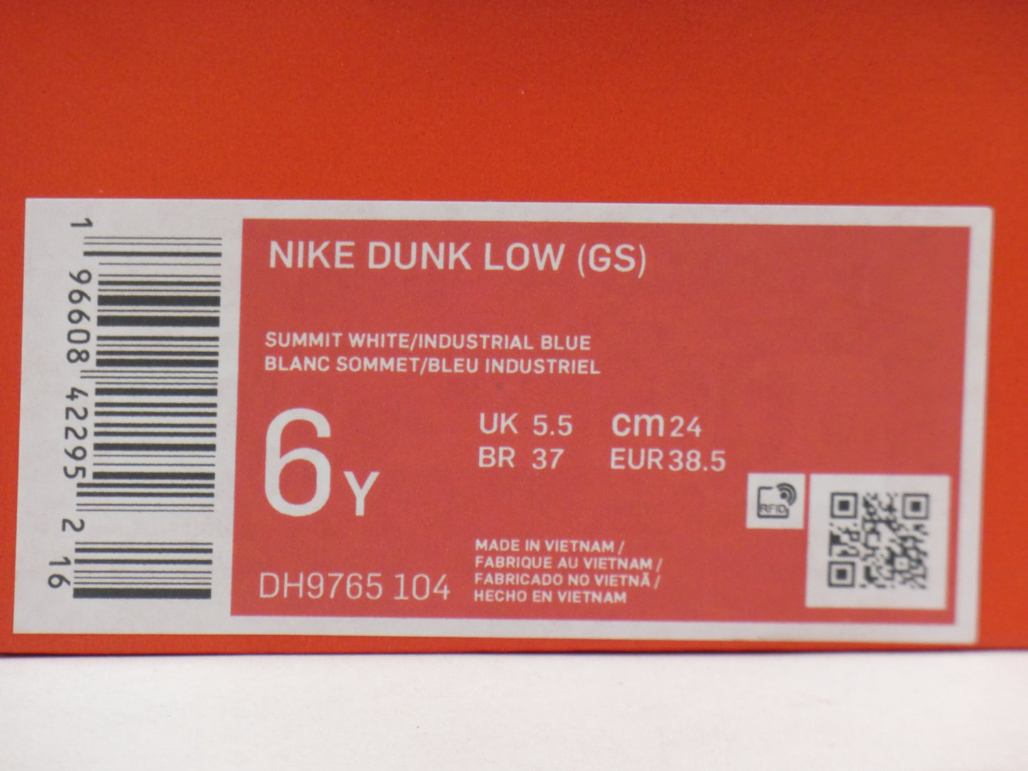 Nike Dunk Low Industrial Blue
