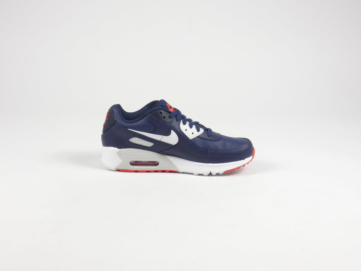 Nike Air Max 90 Leather Obsidian Track Red