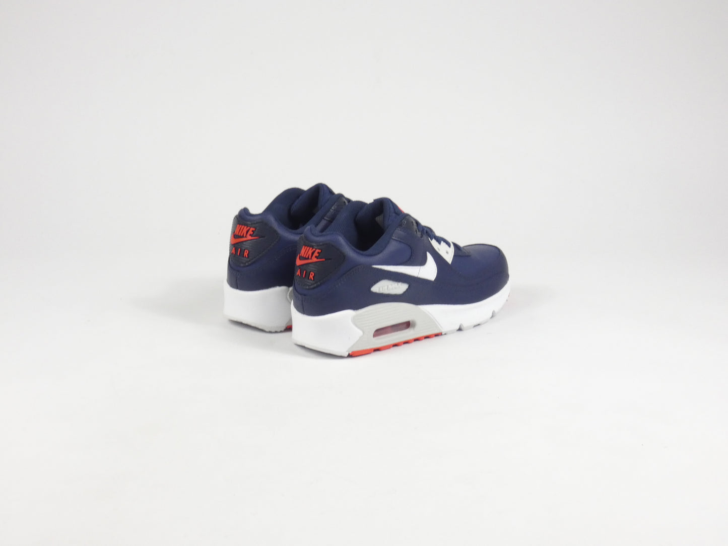 Nike Air Max 90 Leather Obsidian Track Red