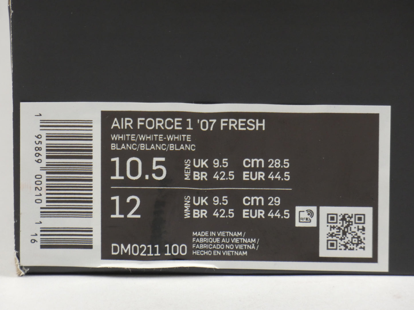Nike Air Force 1 Fresh Custom Limestone Grey