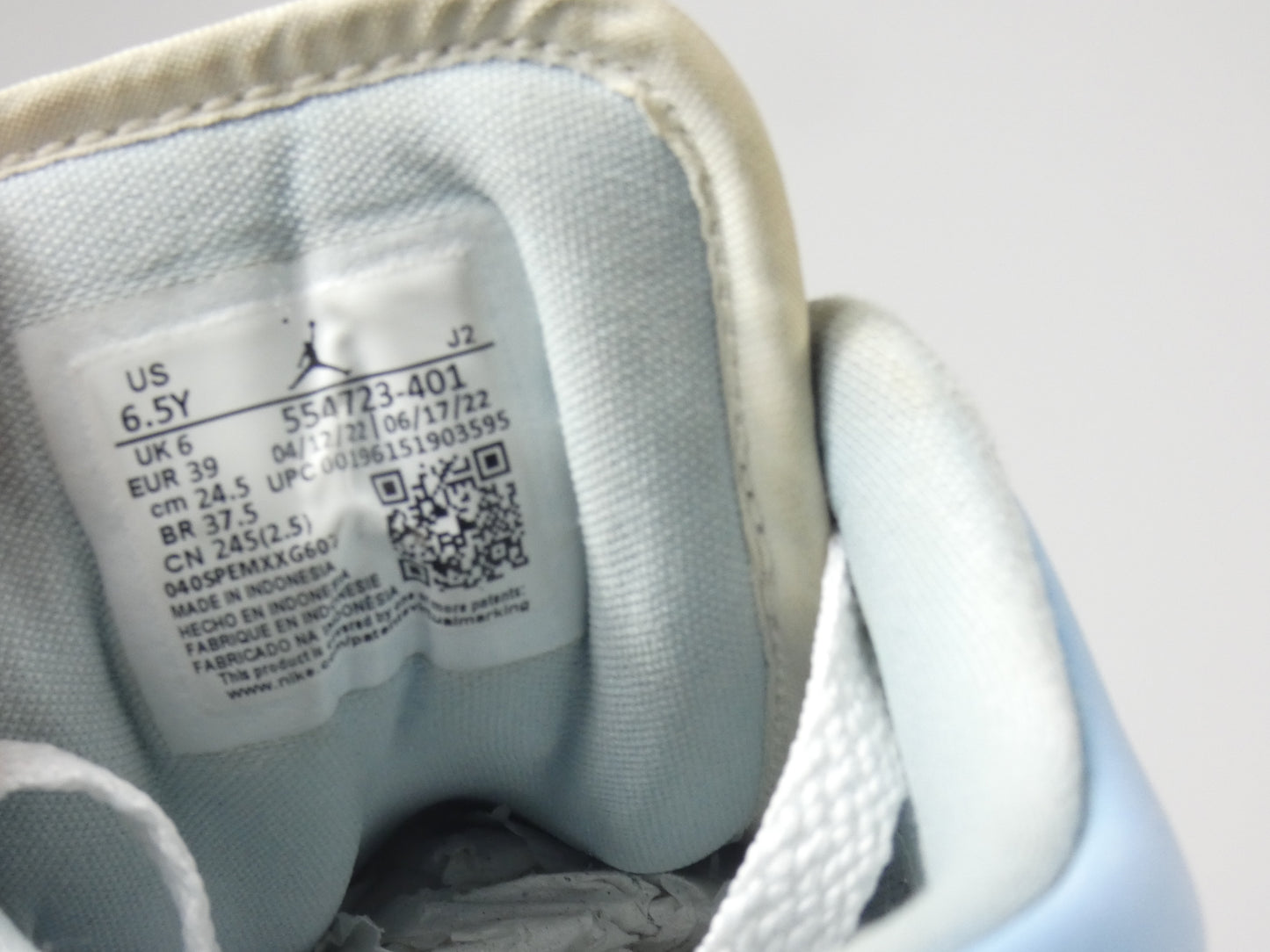 Air Jordan 1 Low Ice Blue