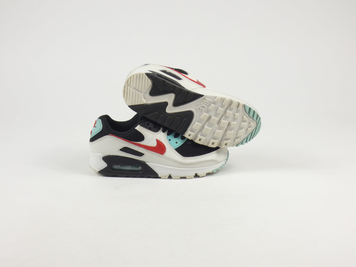 Nike Air Max 90 Bleached Aqua Red