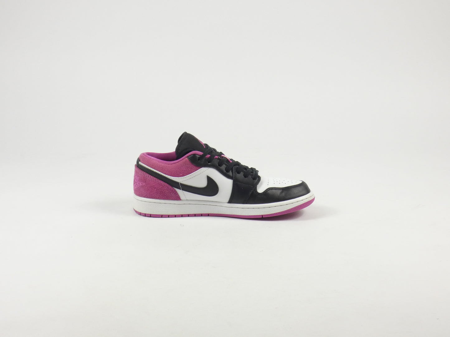 Air Jordan 1 Low Black Active Fuchsia