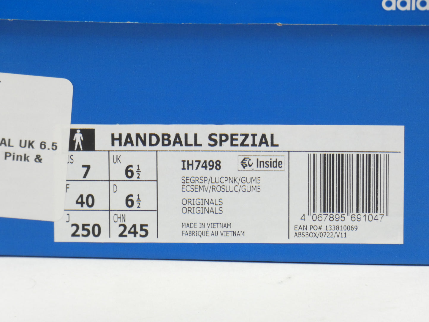 Adidas Handball Spezial Green Lucid Pink