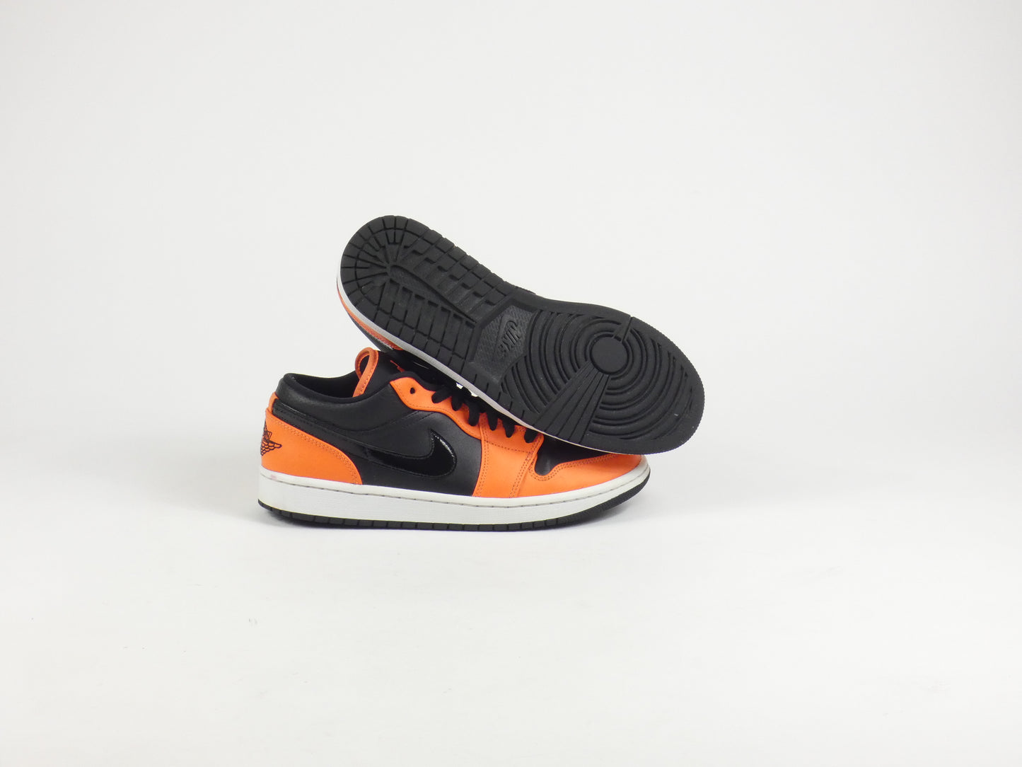 Air Jordan 1 Low Black Turf Orange