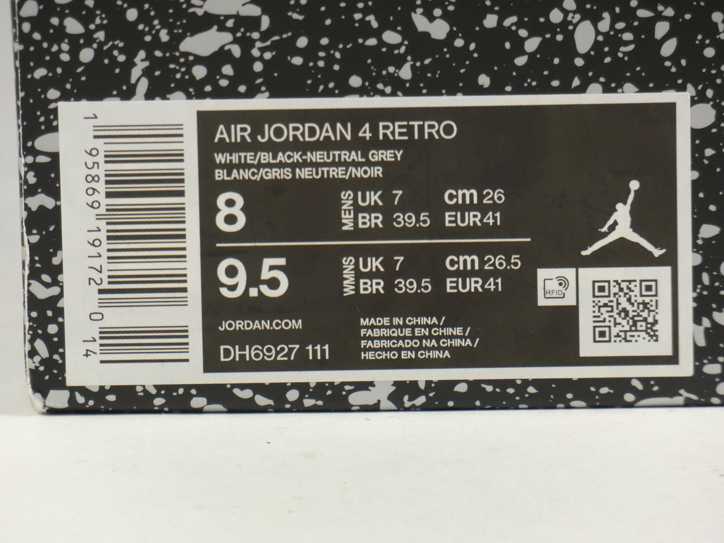 Air Jordan 4 military Black