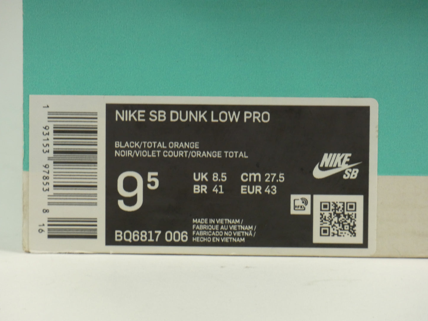 Nike Dunk SB Night Of Mischief