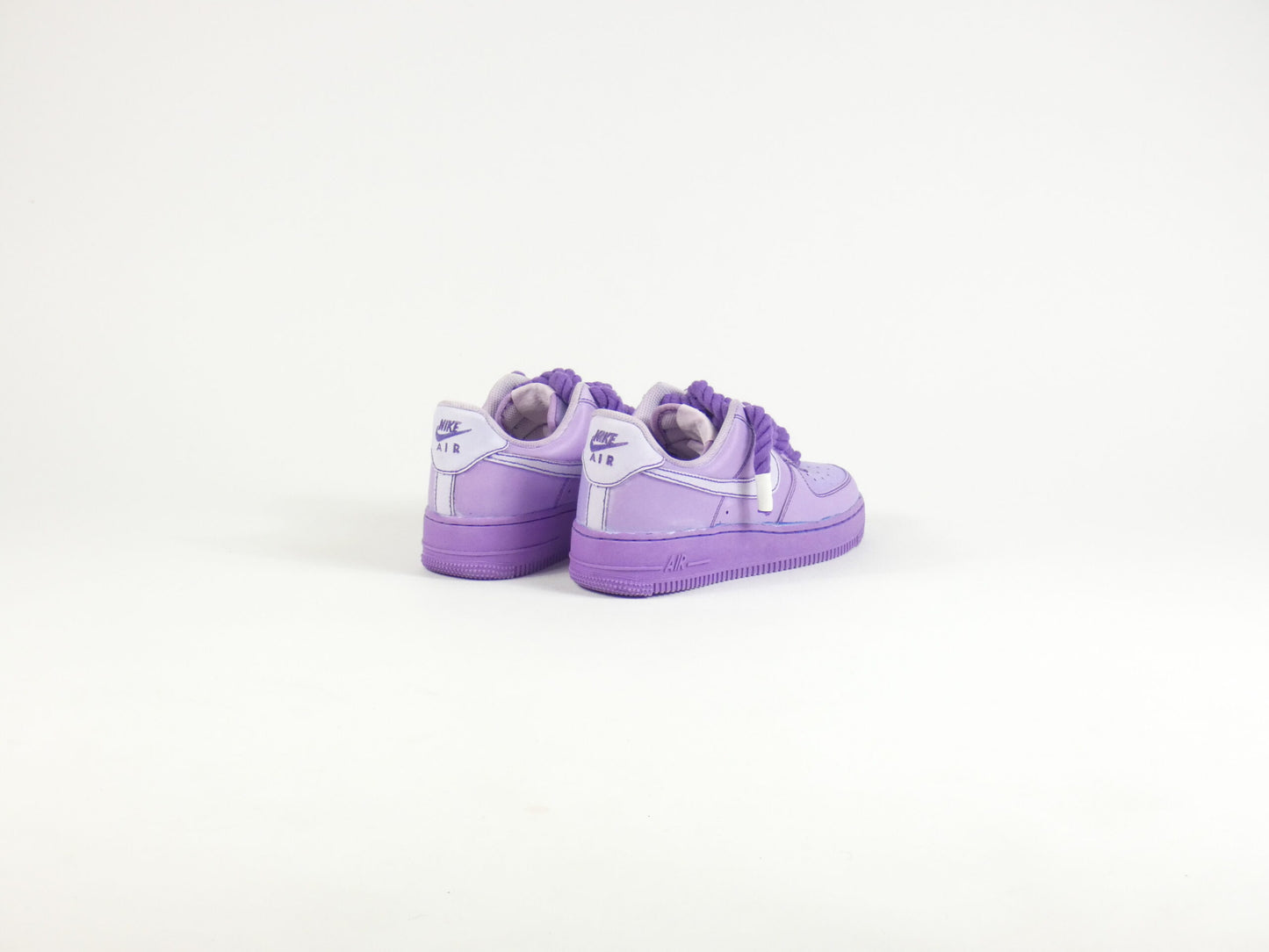 Nike Air Force 1 Rope Laces Purple