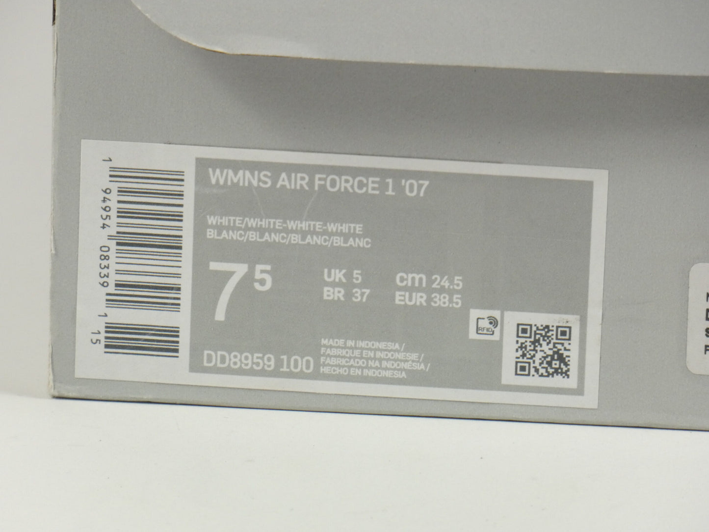 Nike Air Force 1 Rope Laces Purple