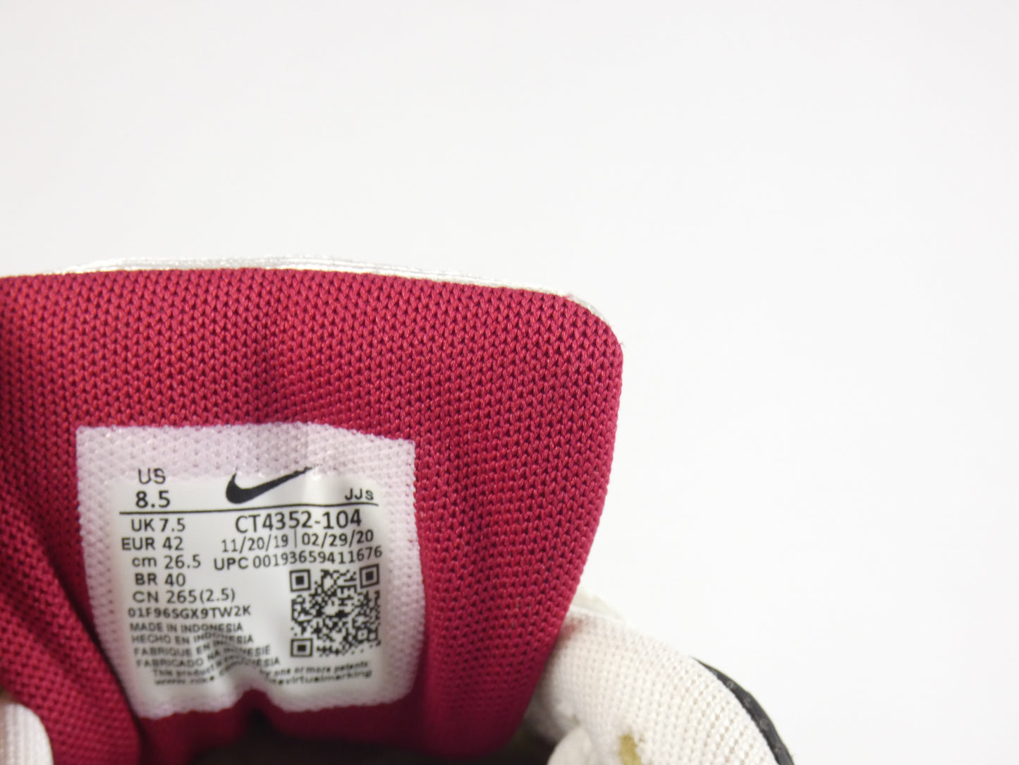 Nike Air Max 90 Recraft Maroon