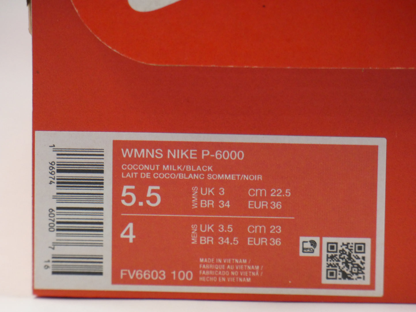Nike P-6000 Coconut Milk