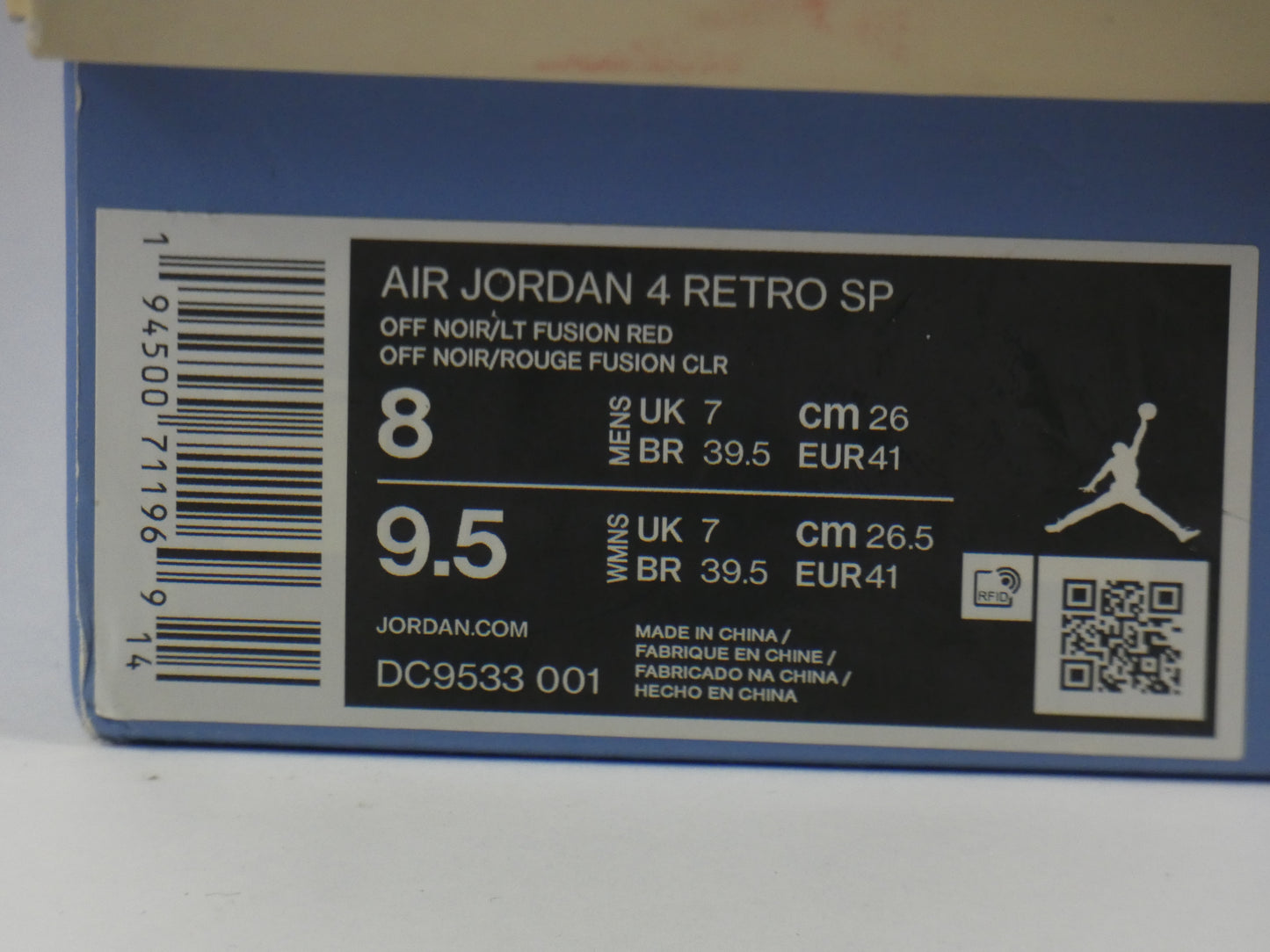 Air Jordan 4 Union Black